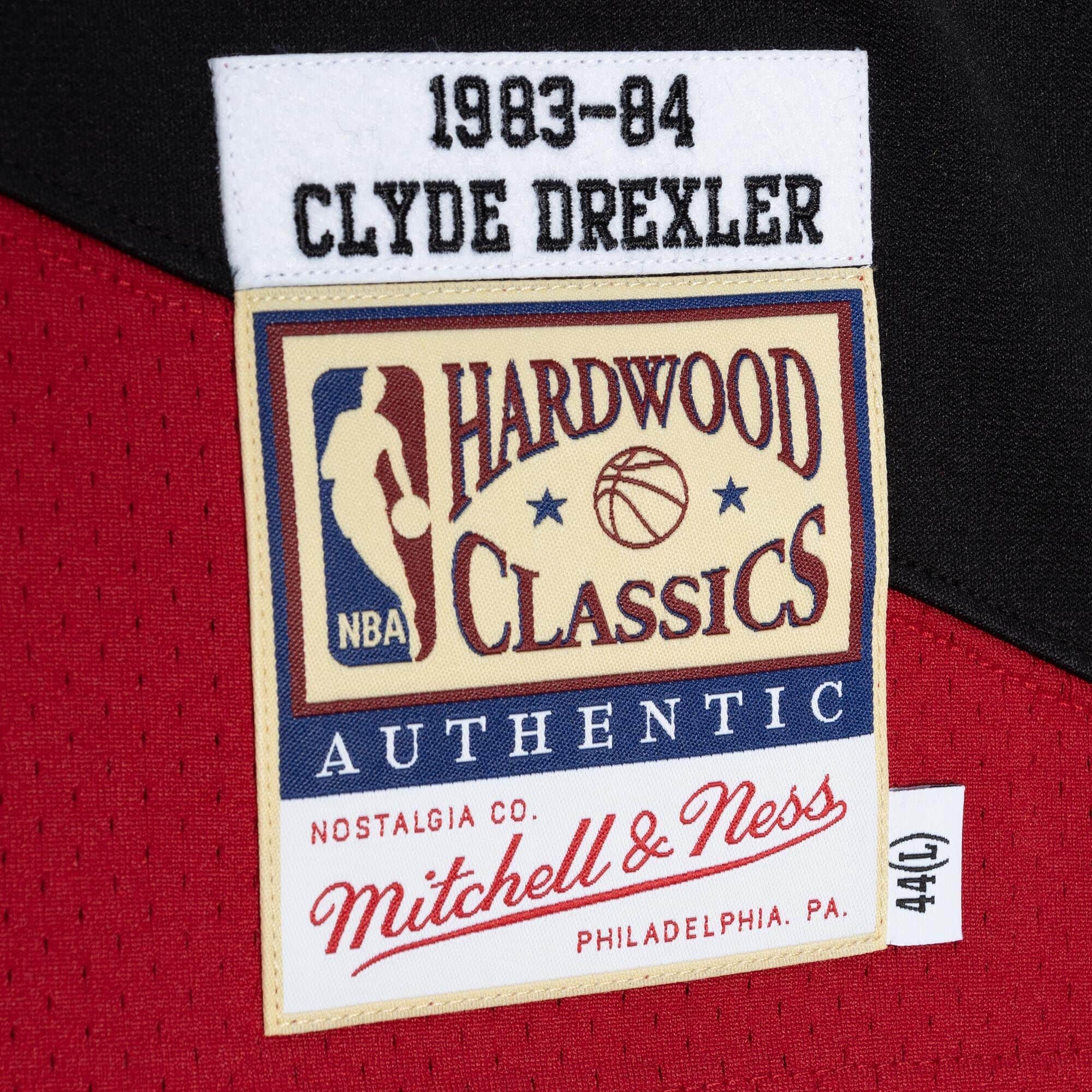 Authentic Clyde Drexler Portland Trail Blazers 1983-84 Jersey - vstockx