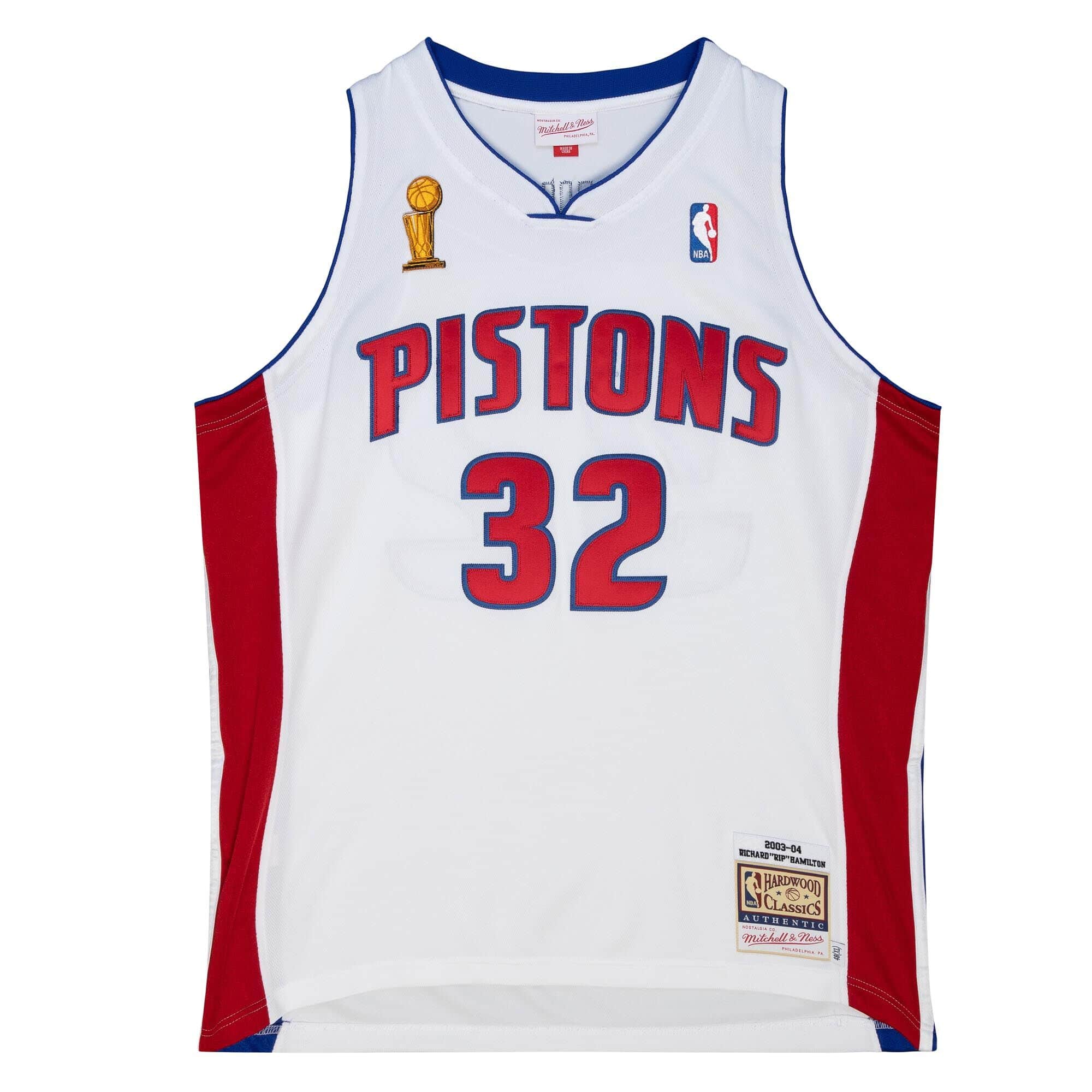 Authentic Richard Hamilton Detroit Pistons 2003-04 Jersey - vstockx