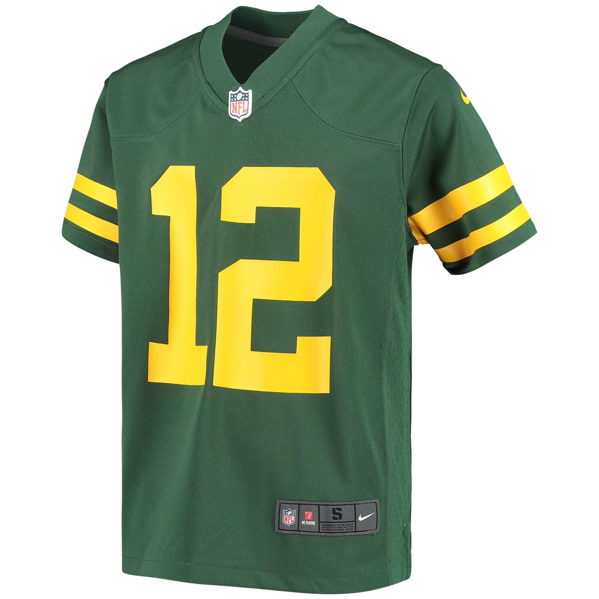Aaron Rodgers Green Bay Packers Nike Youth Game Jersey - Green - vstockx
