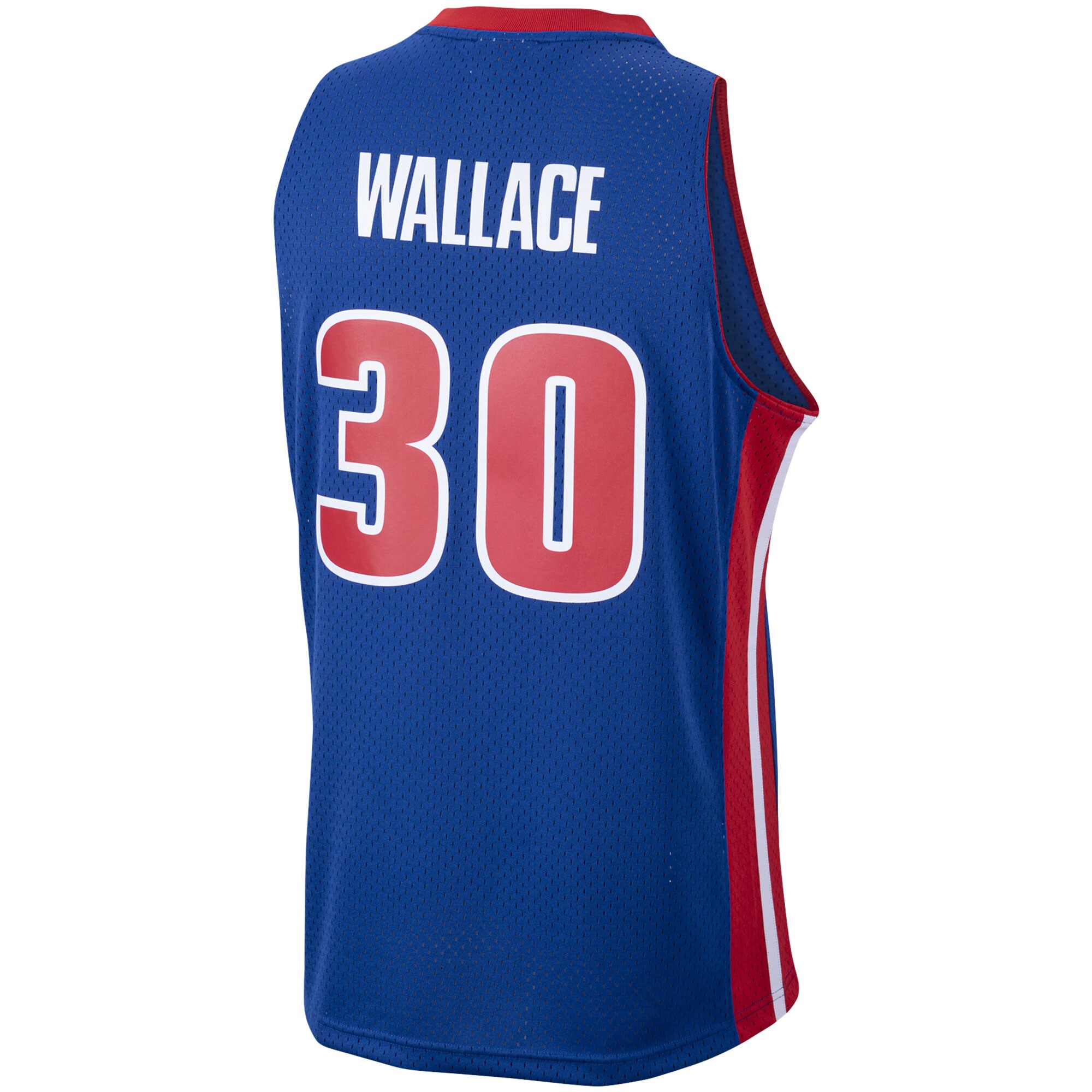 Rasheed Wallace Detroit Pistons Mitchell & Ness Hardwood Classics Swingman Jersey - Royal - vstockx
