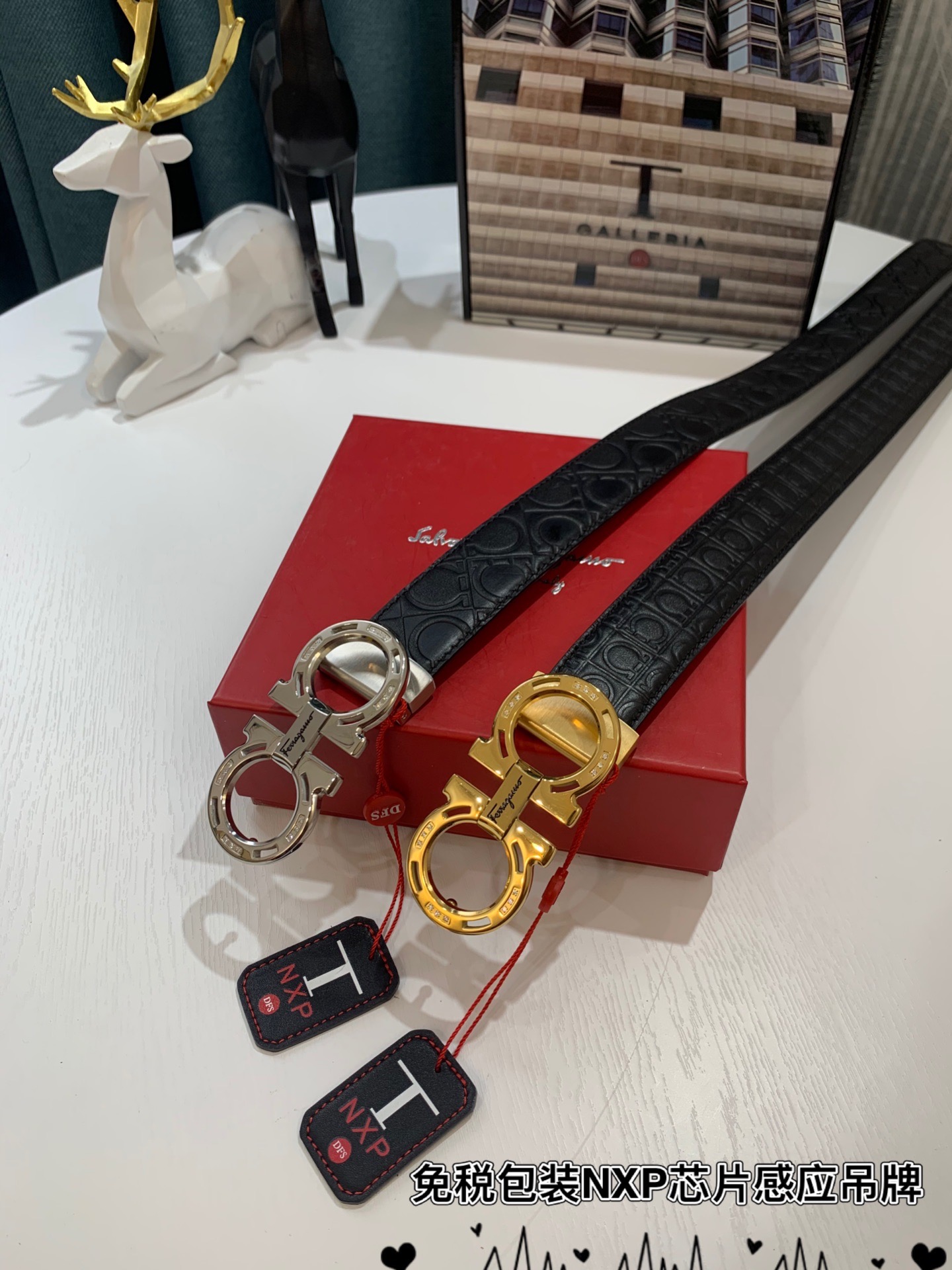 Streetwear Belt Ferragamo 319179 size:3.5cm - vstockx