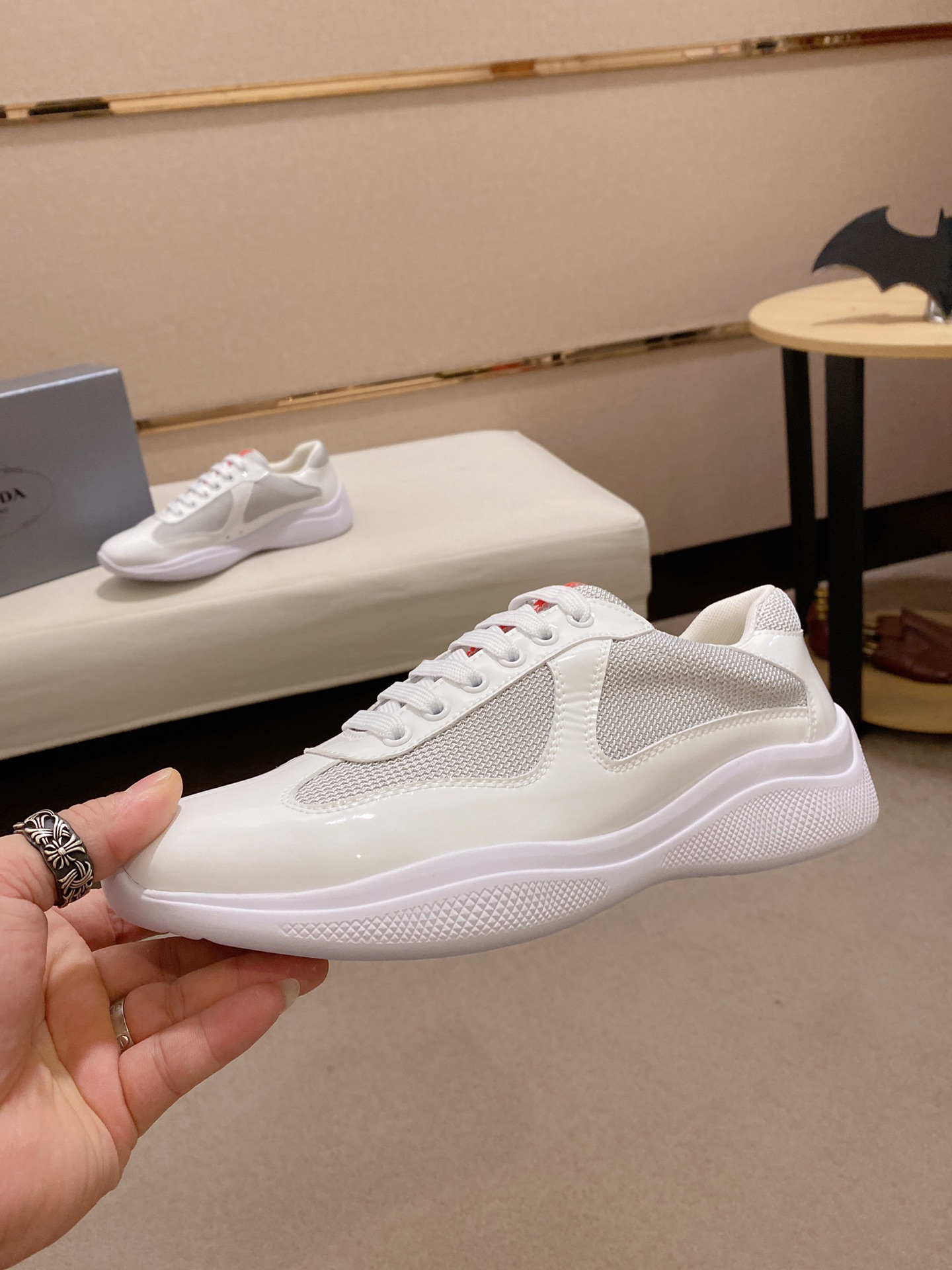 Prada America's Cup sneaker 9 - vstockx