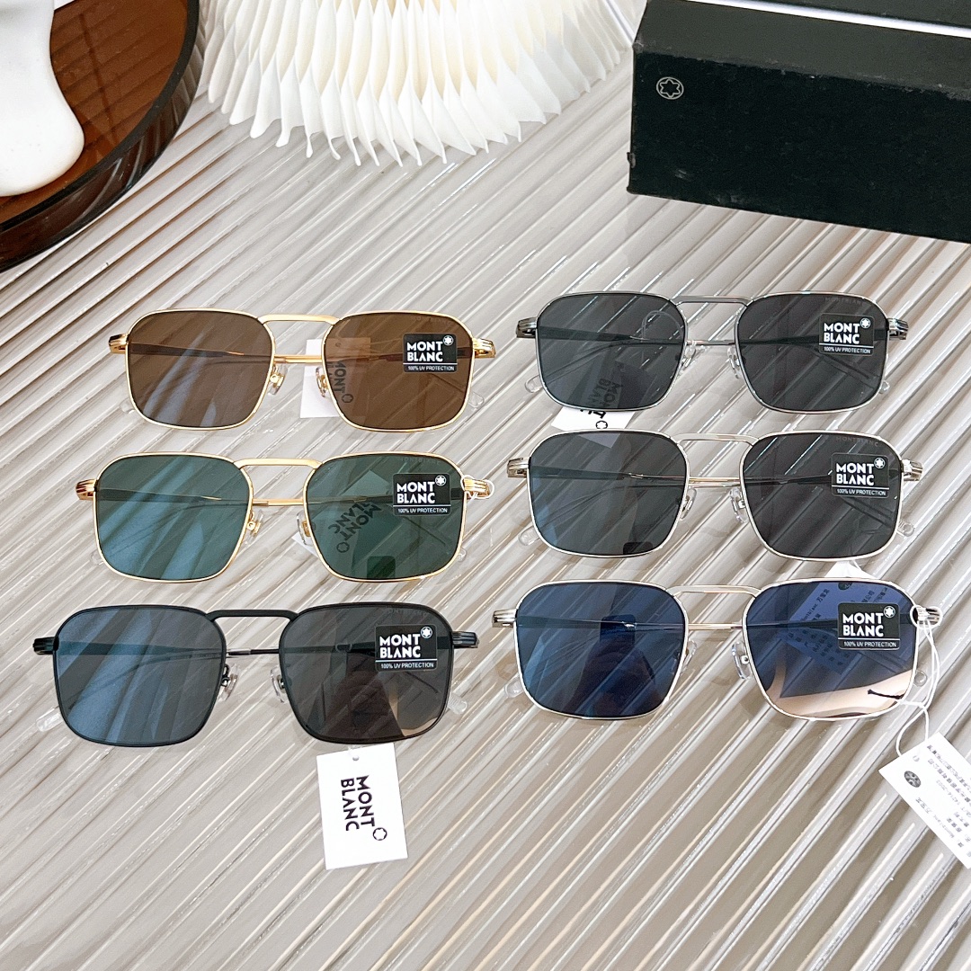 Sunglasses MONT BLANC MB0218S SIZE:53��19-145 - vstockx