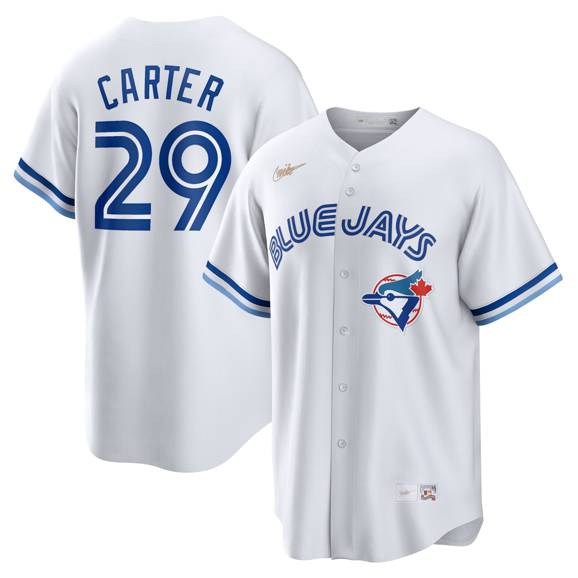Joe Carter Toronto Blue Jays Nike Home Cooperstown Collection Player Jersey - White - vstockx