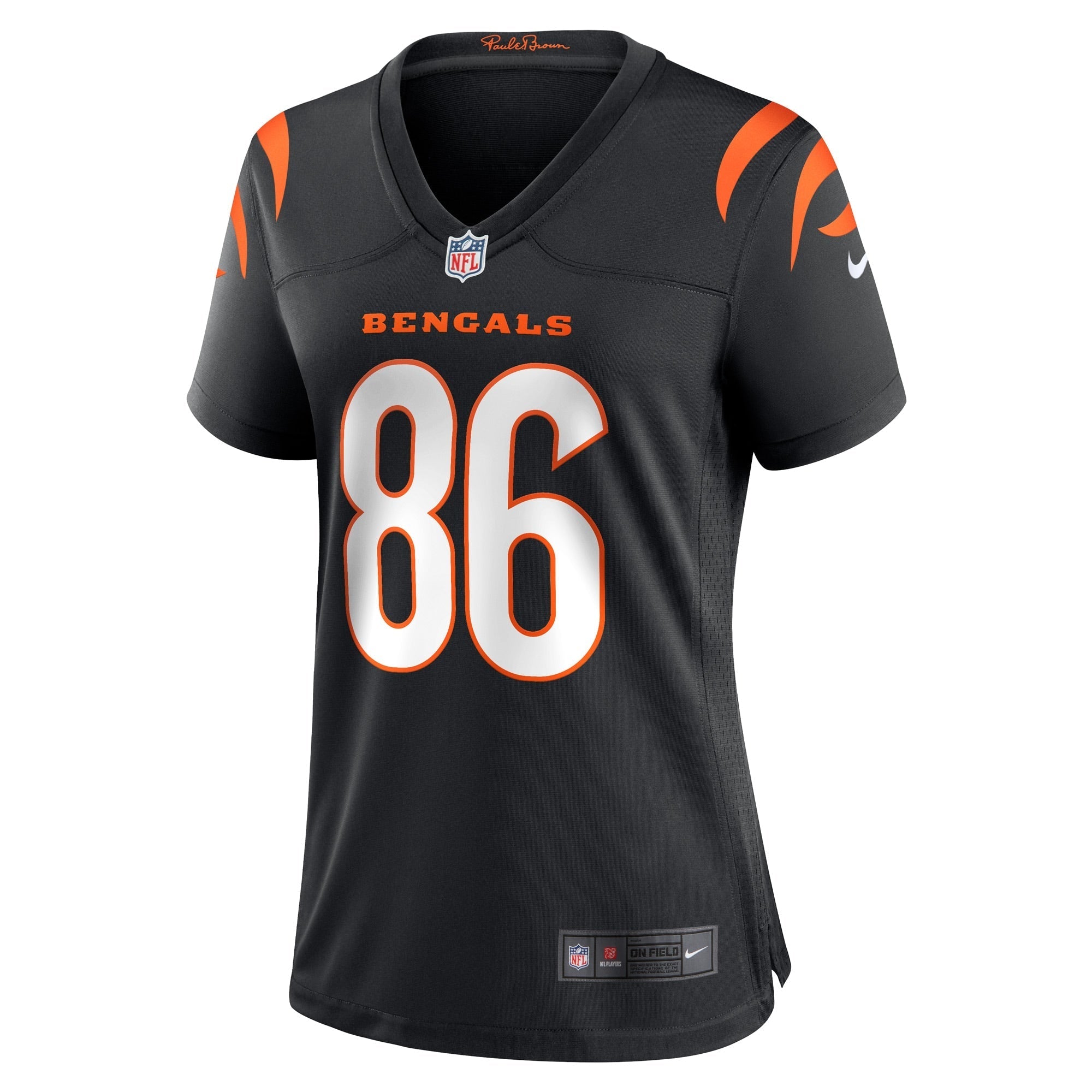 Women's Nike Devin Asiasi Black Cincinnati Bengals Game Player Jersey - vstockx
