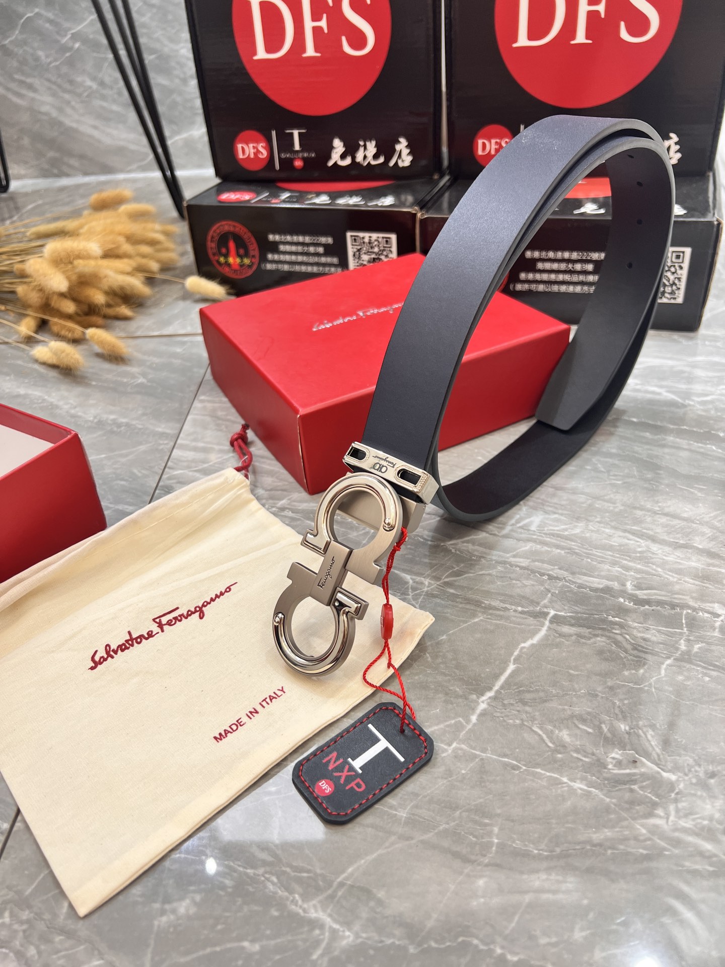 Streetwear Belt Ferragamo 319948 size:3.5cm - vstockx