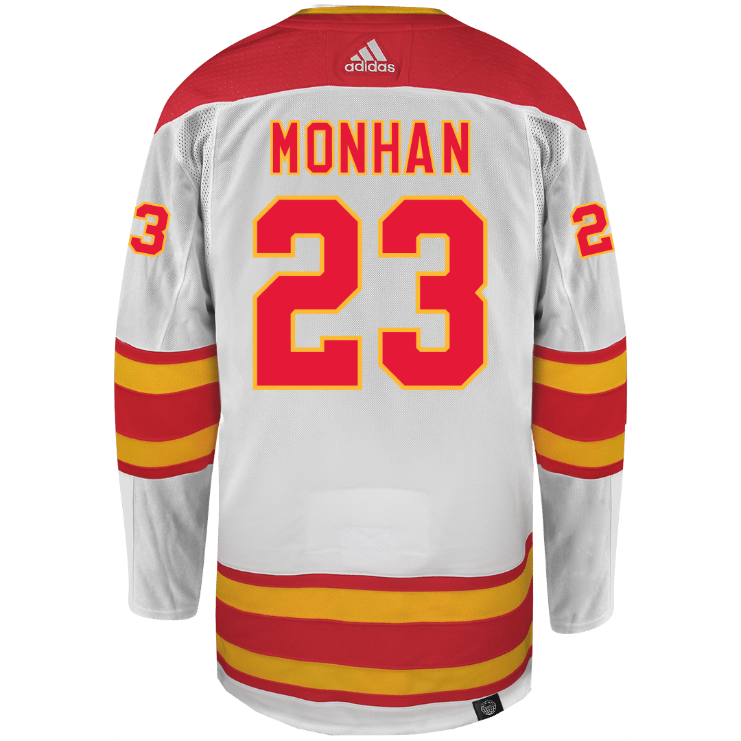 Sean Monahan Calgary Flames Adidas Primegreen Authentic NHL Hockey Jersey - vstockx