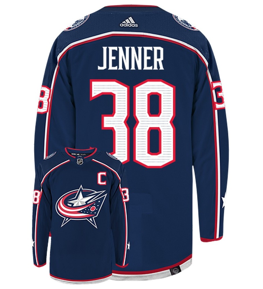 Boone Jenner Columbus Blue Jackets Adidas Primegreen Authentic NHL Hockey Jersey - vstockx
