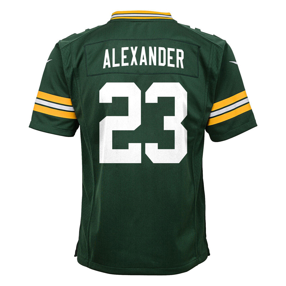 Youth Green Bay Packers Jaire Alexander Game Jersey Green - vstockx