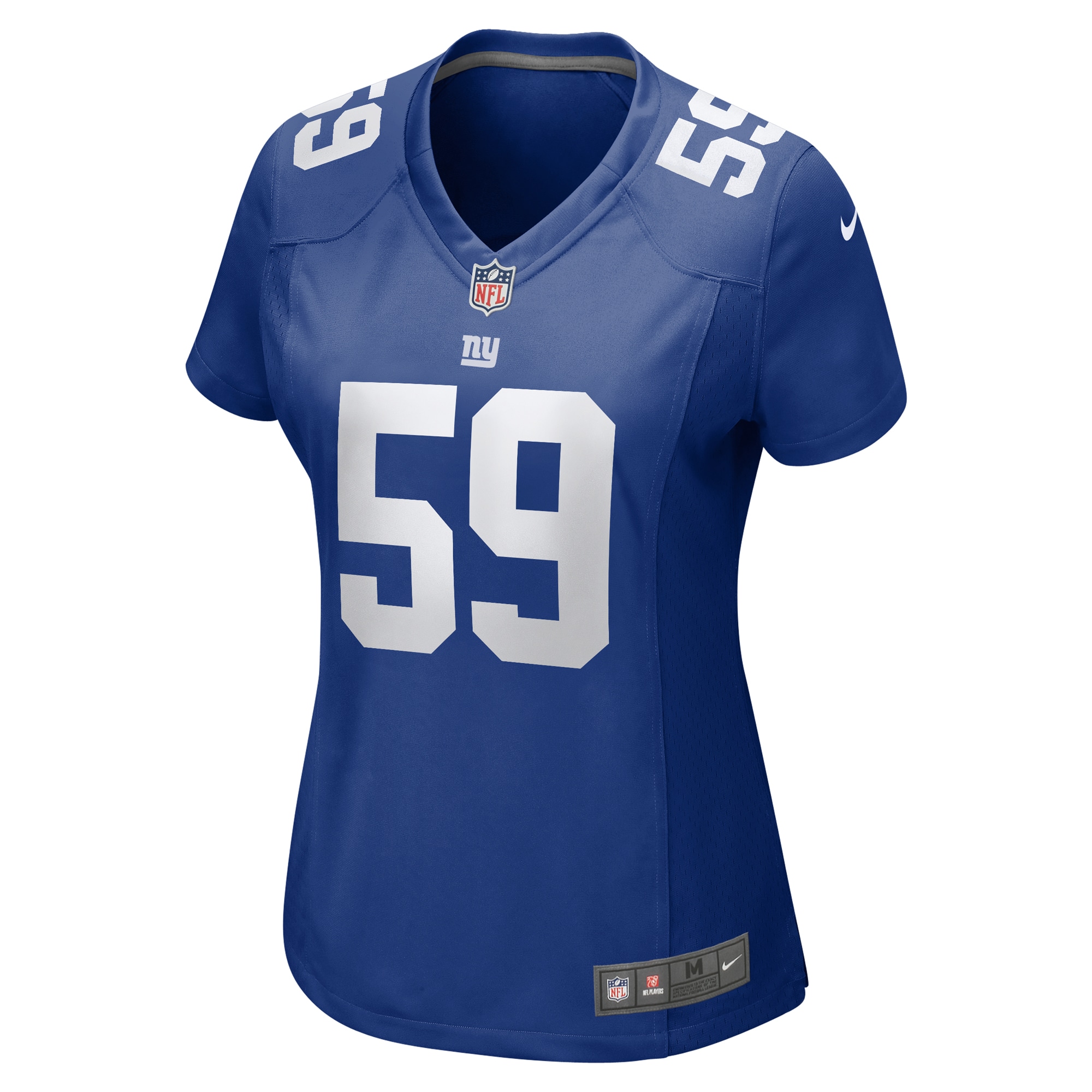 Casey Kreiter New York Giants Nike Women's Team Game Jersey - Royal - vstockx
