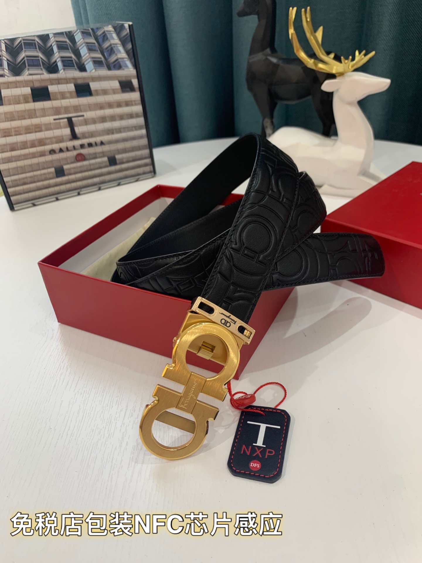 Streetwear Belt Ferragamo 319187 size:3.5cm - vstockx