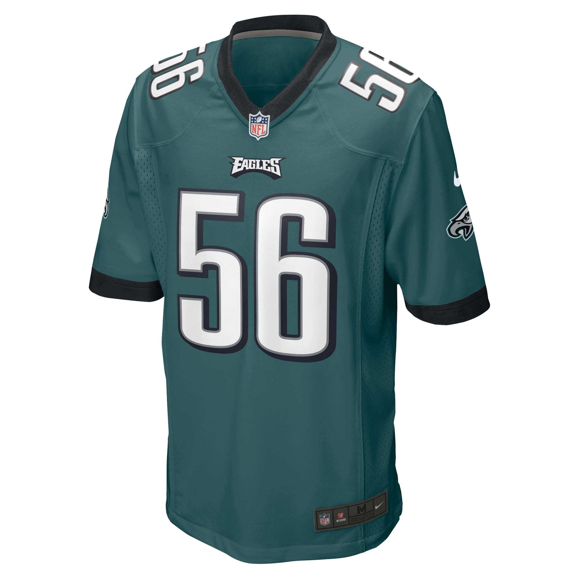 Tyler Steen Philadelphia Eagles Nike Team Game Jersey - Midnight Green - vstockx
