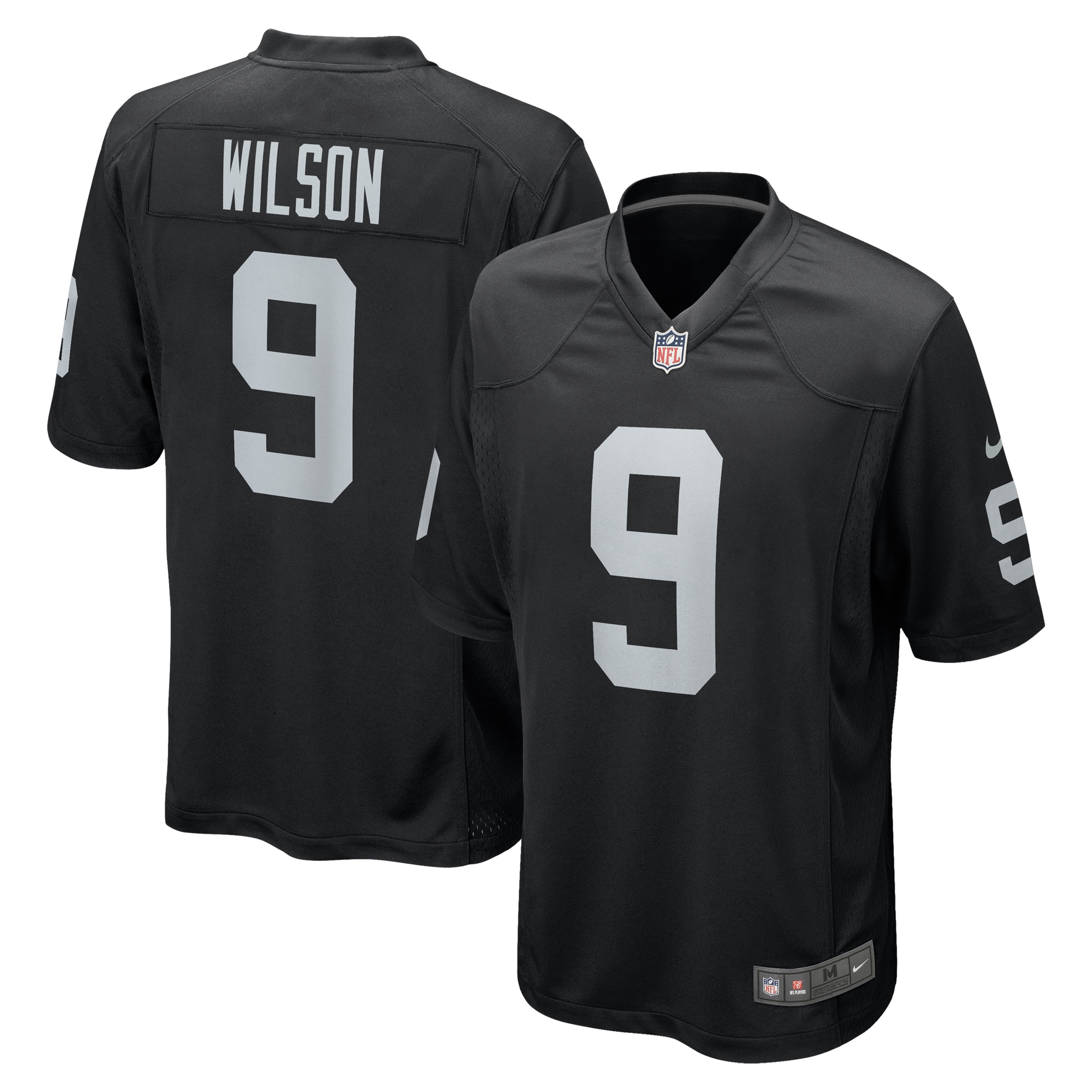 Tyree Wilson Las Vegas Raiders Nike 2023 NFL Draft First Round Pick Game Jersey - Black - vstockx