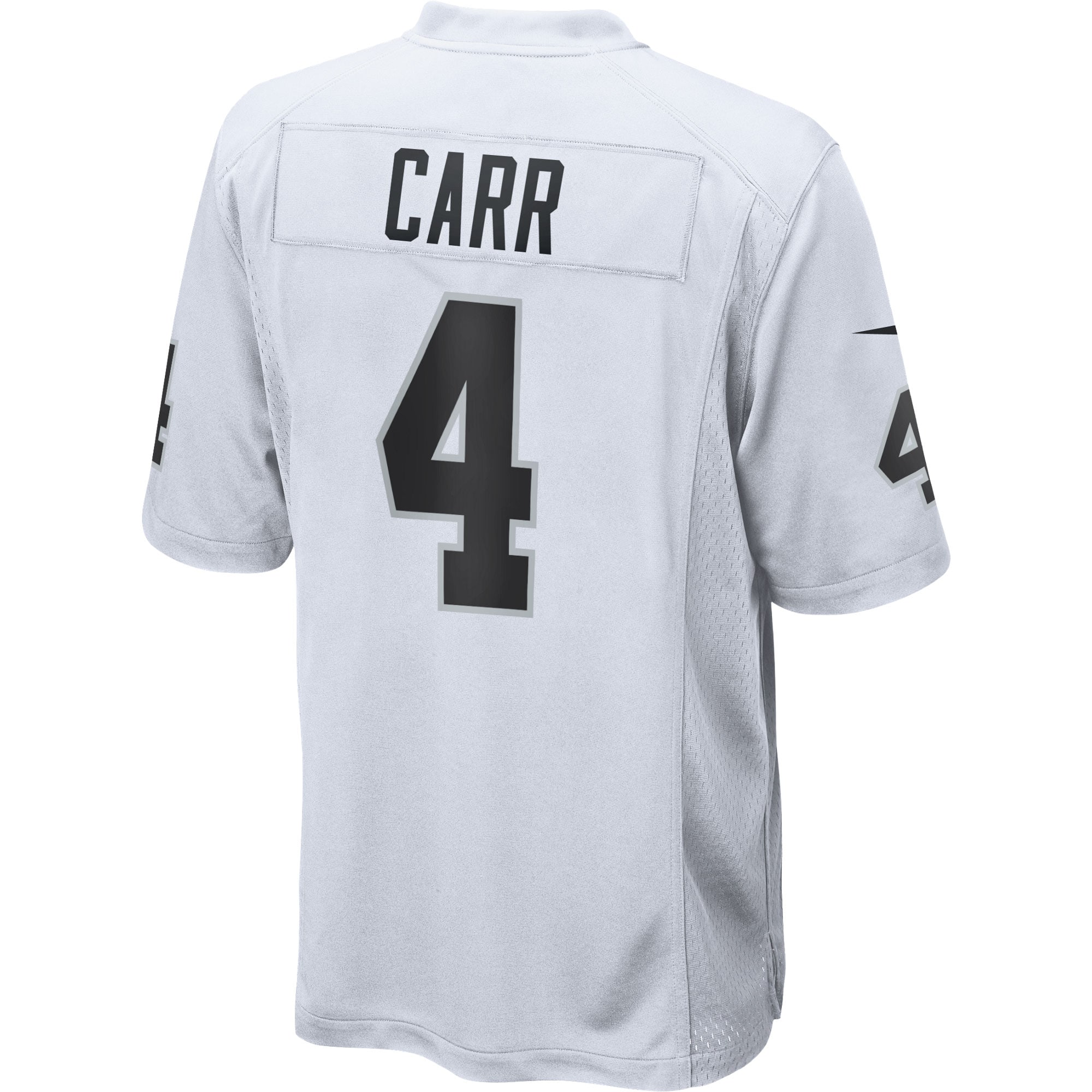 Derek Carr Las Vegas Raiders Nike Game Jersey - White - vstockx