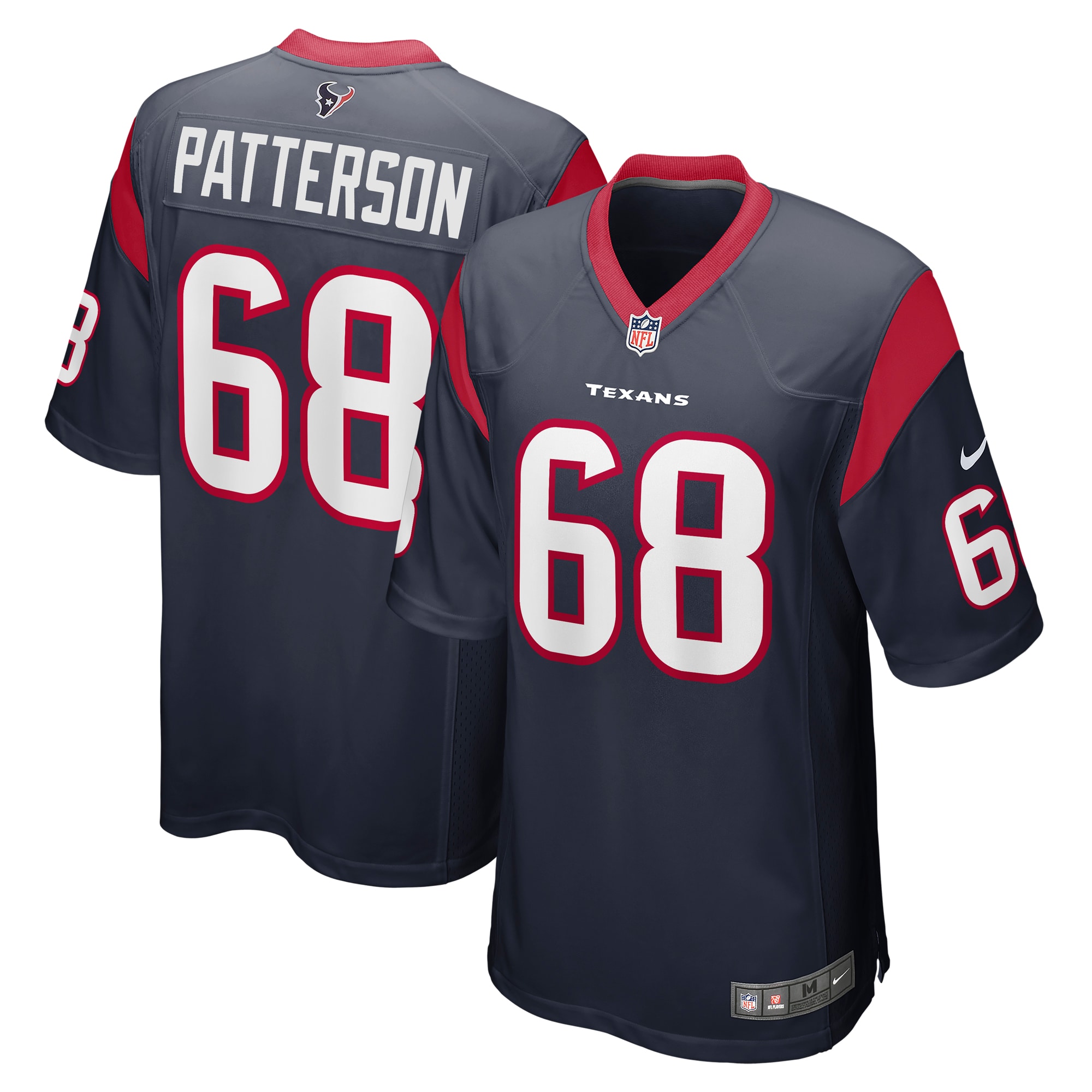 Jarrett Patterson Houston Texans Nike Team Game Jersey - Navy - vstockx