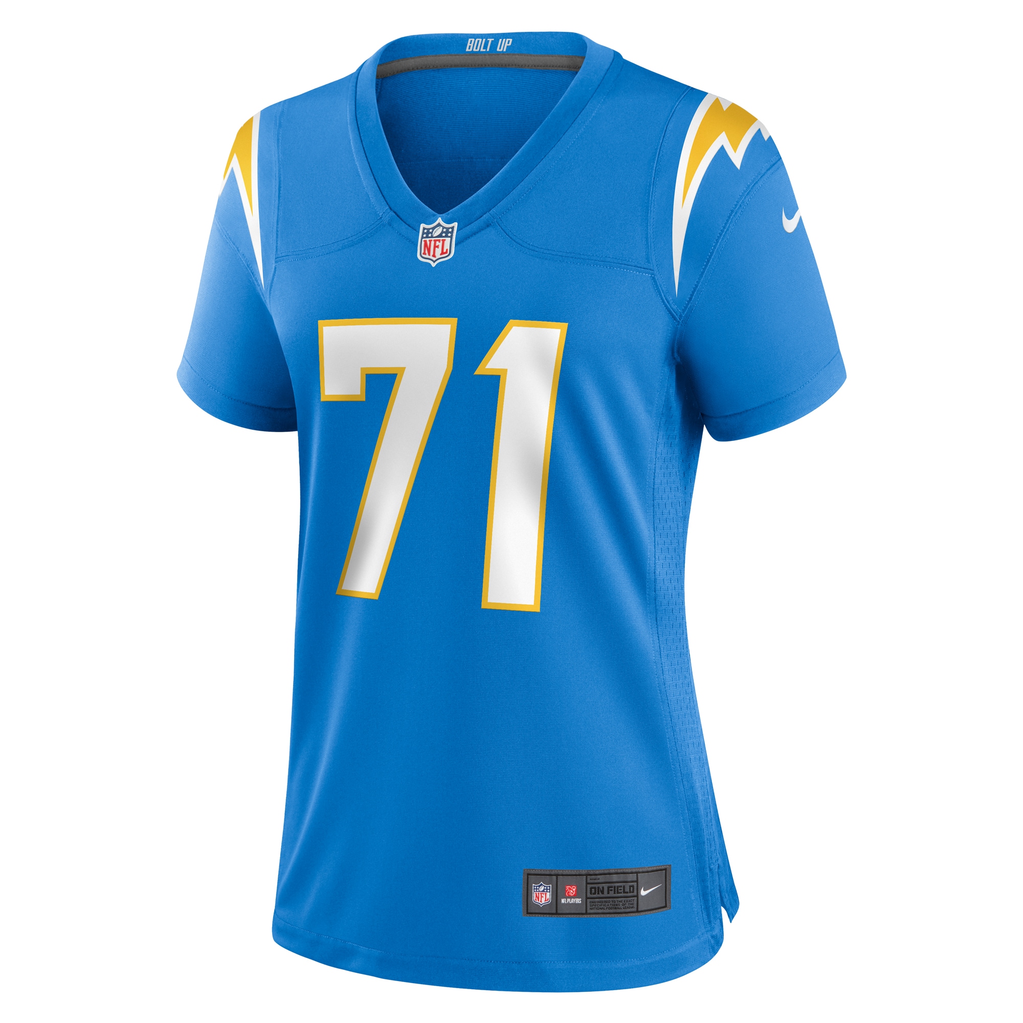 Jordans McFadden Los Angeles Chargers Nike Women's Team Game Jersey - Powder Blue - vstockx