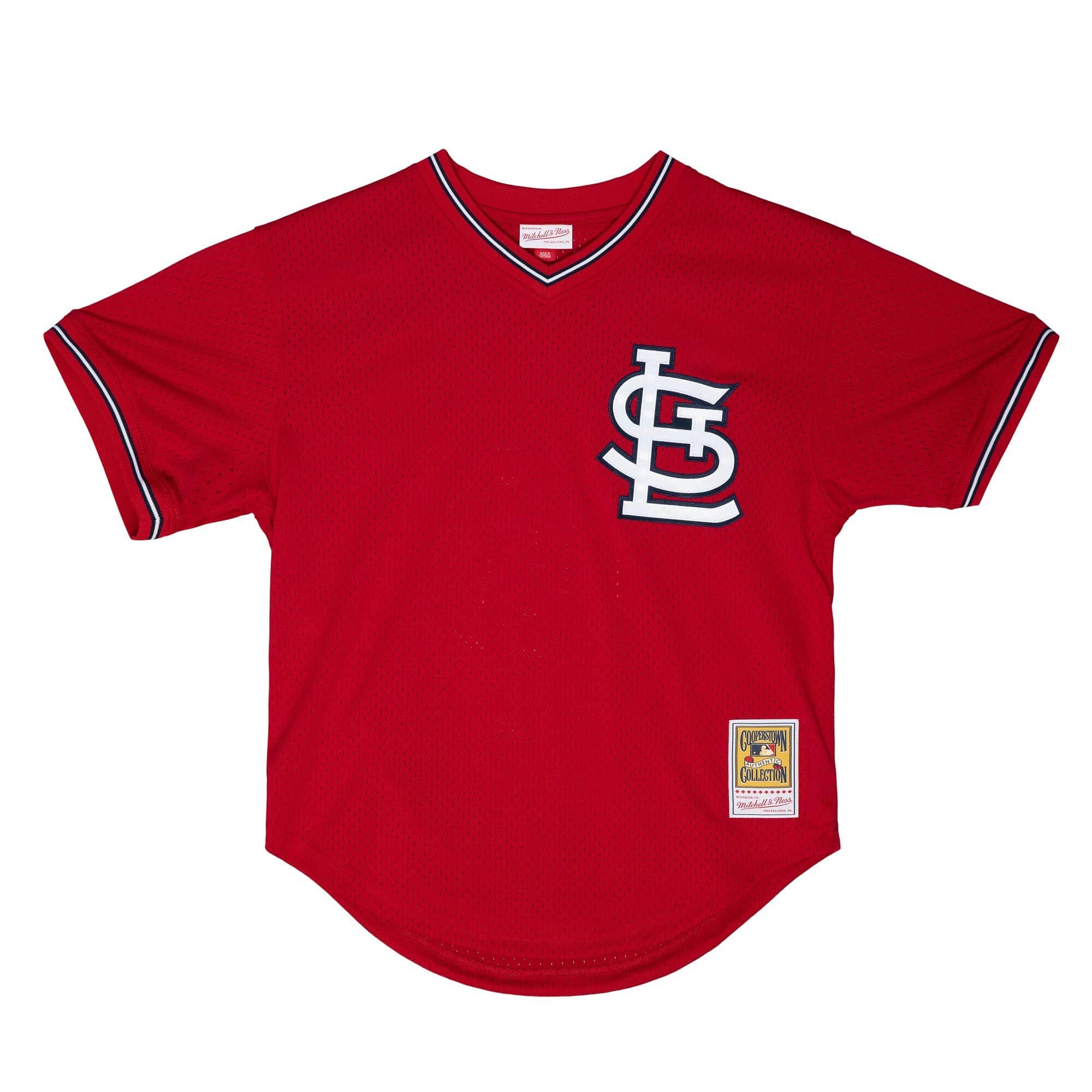 Authentic Tony La Russa St. Louis Cardinals 1996 Pullover Jersey - vstockx