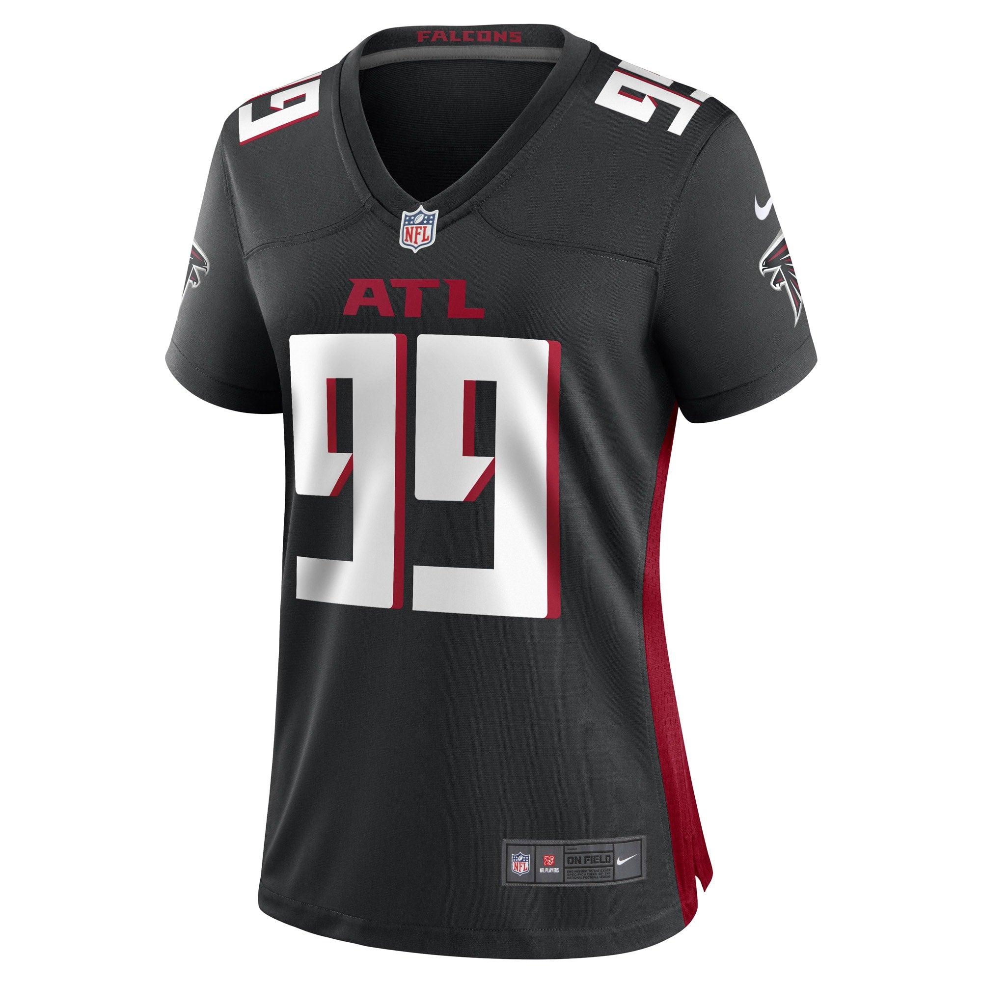 Women's Nike Black Derrick Tangelo Atlanta Falcons Game Player Jersey - vstockx