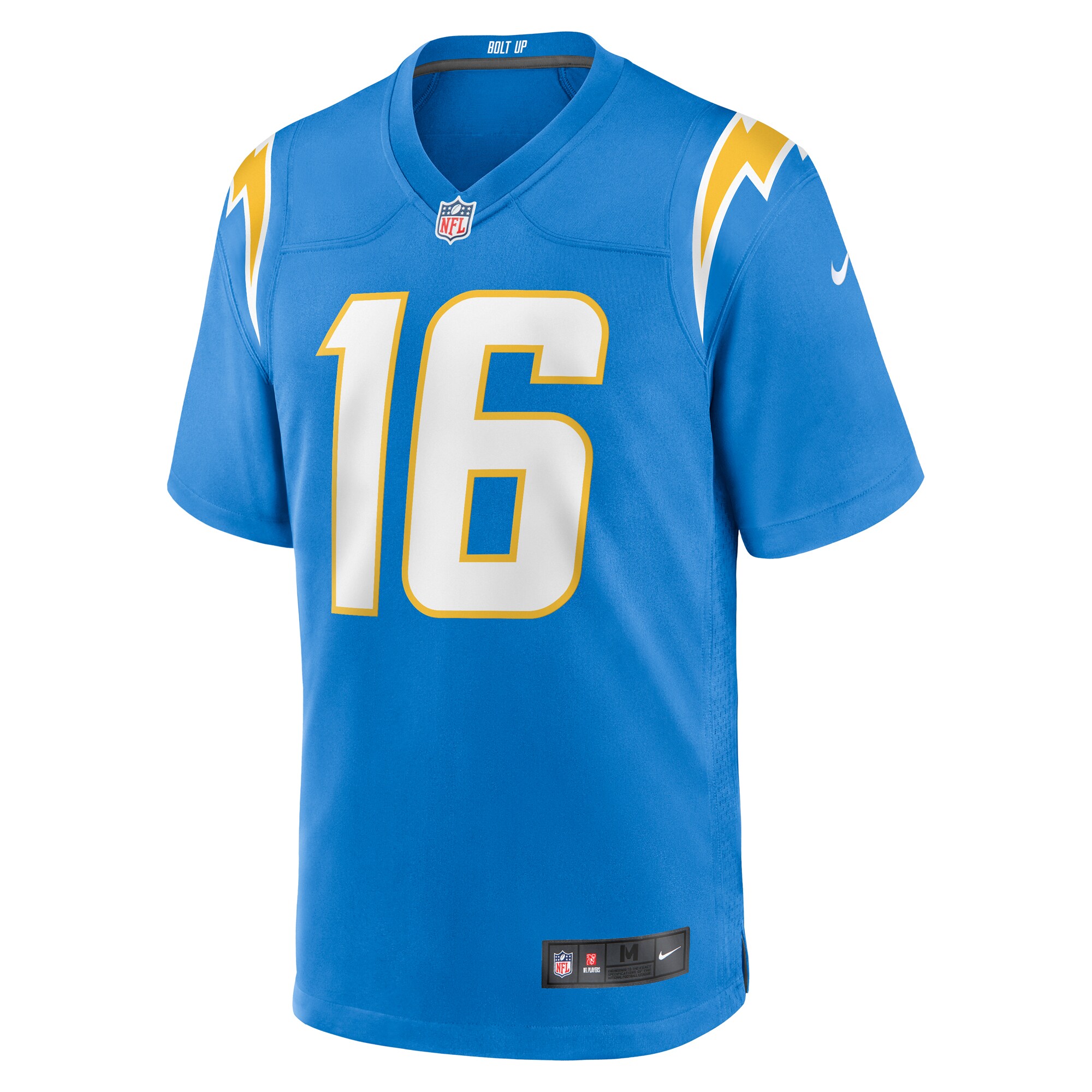 Tyler Johnson Los Angeles Chargers Nike Team Game Jersey - Powder Blue - vstockx