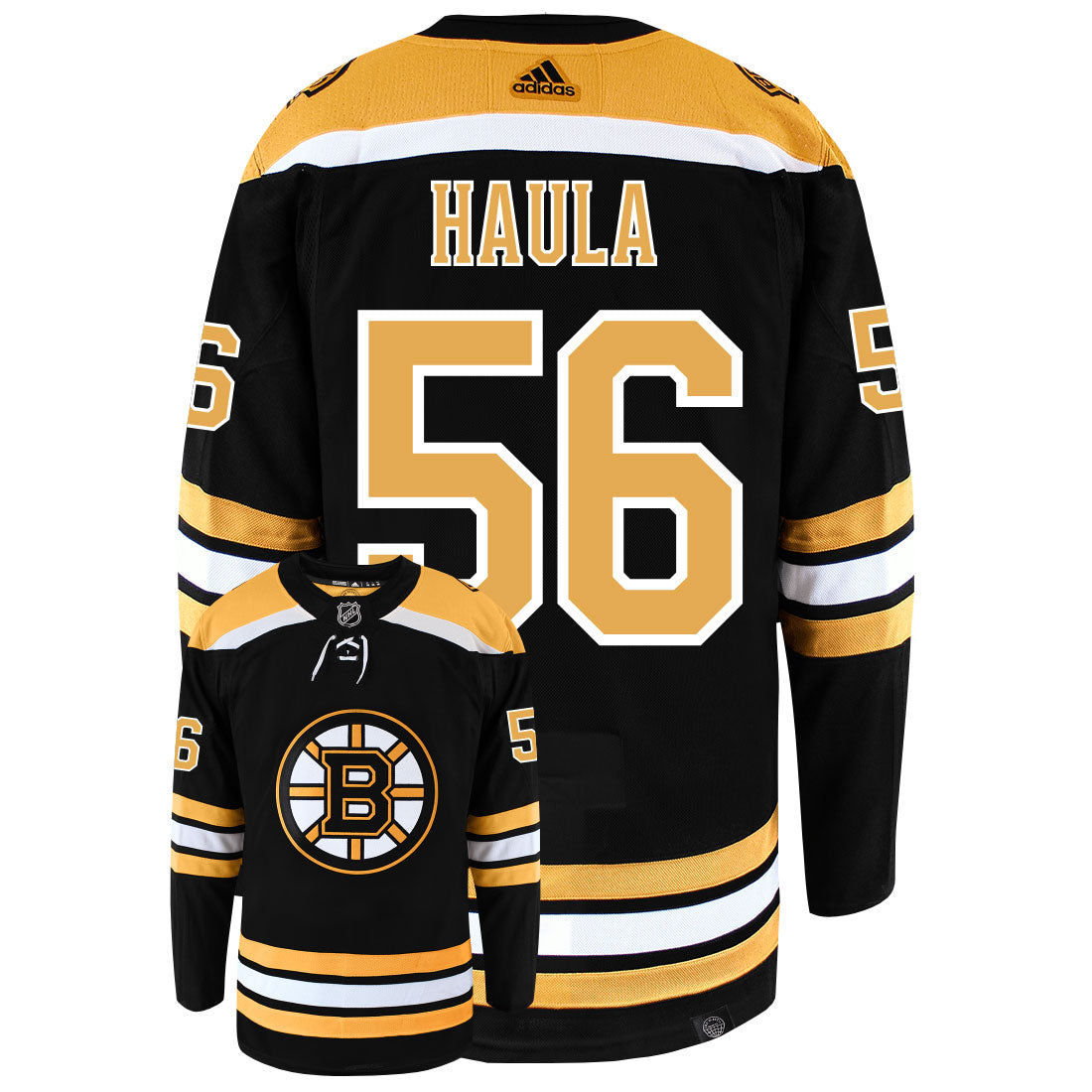 Erik Haula Boston Bruins Adidas Primegreen Authentic NHL Hockey Jersey - vstockx