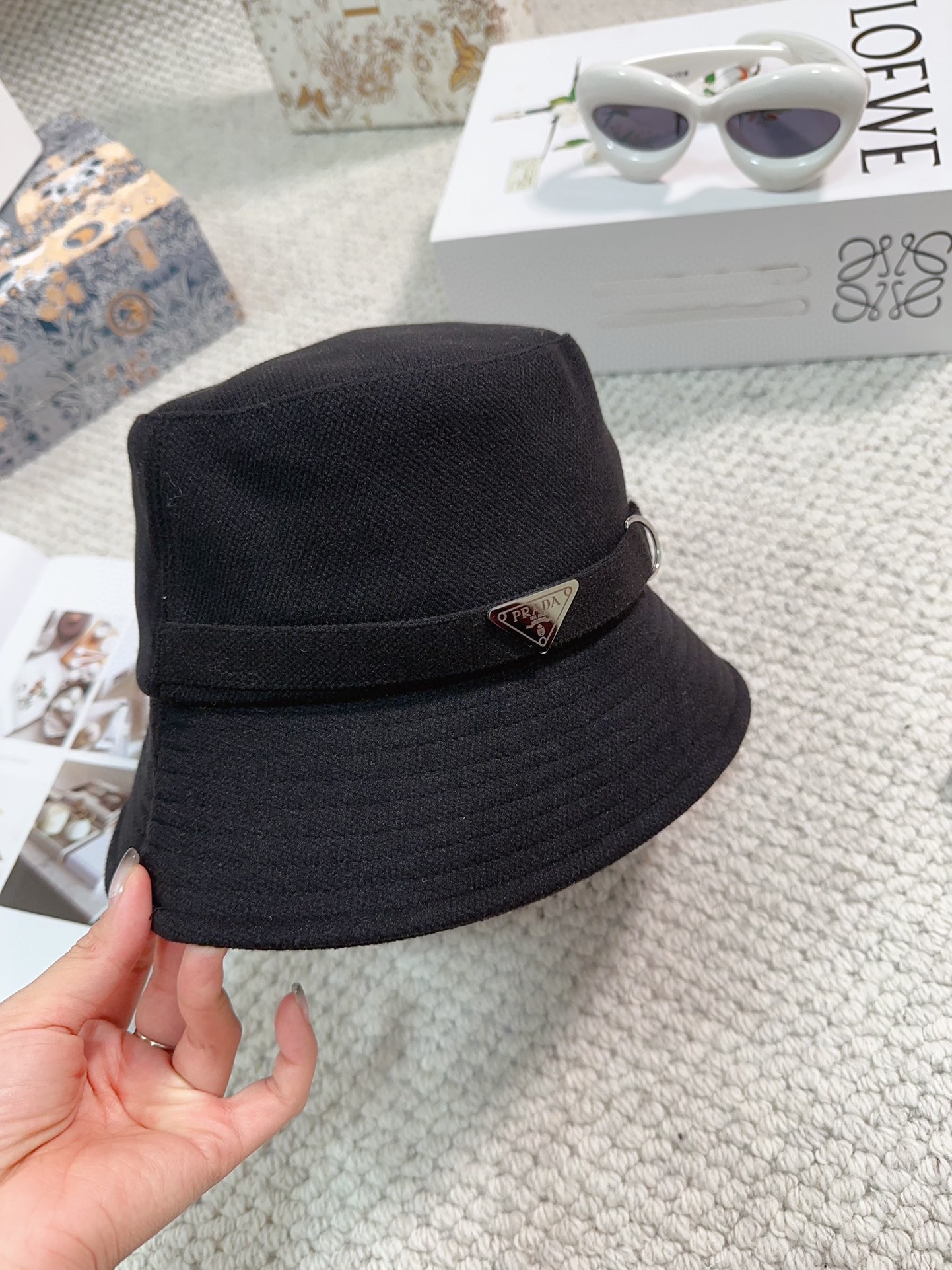 Streetwear Hat Prada 329302 - vstockx