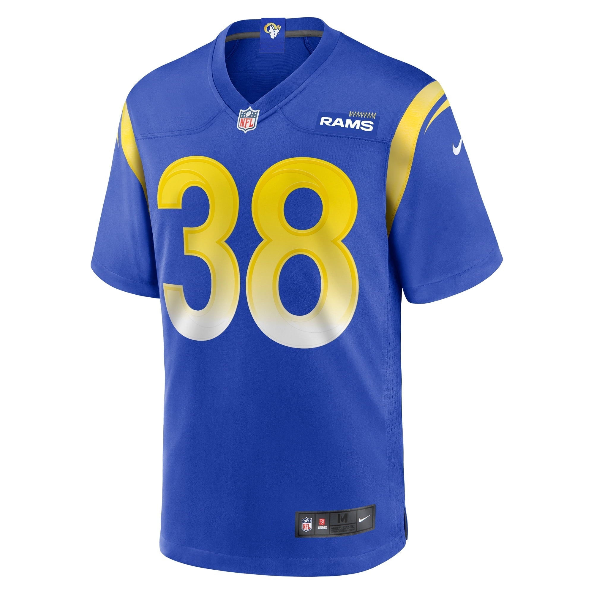 Men's Nike Jordans Jones Royal Los Angeles Rams Home Game Jersey - vstockx