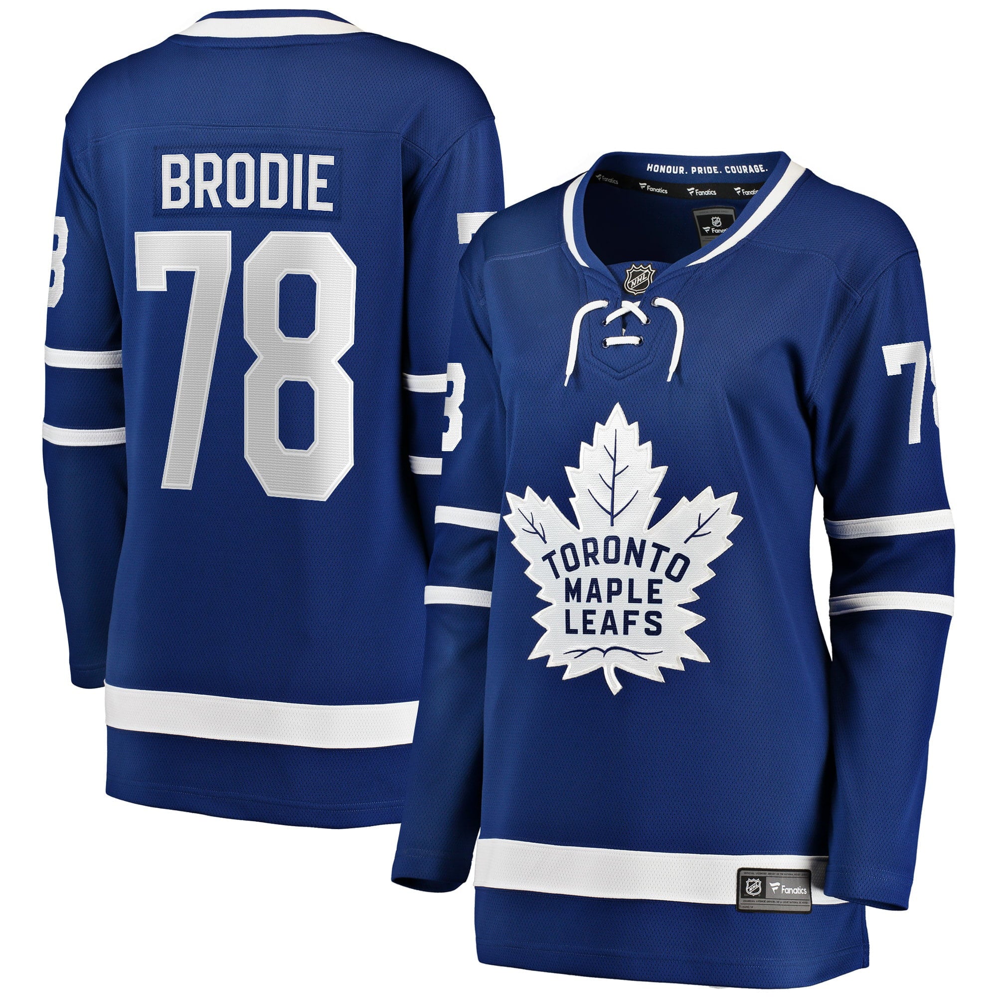 Women's Fanatics Branded TJ Brodie Blue Toronto Maple Leafs Breakaway Player Jersey - vstockx