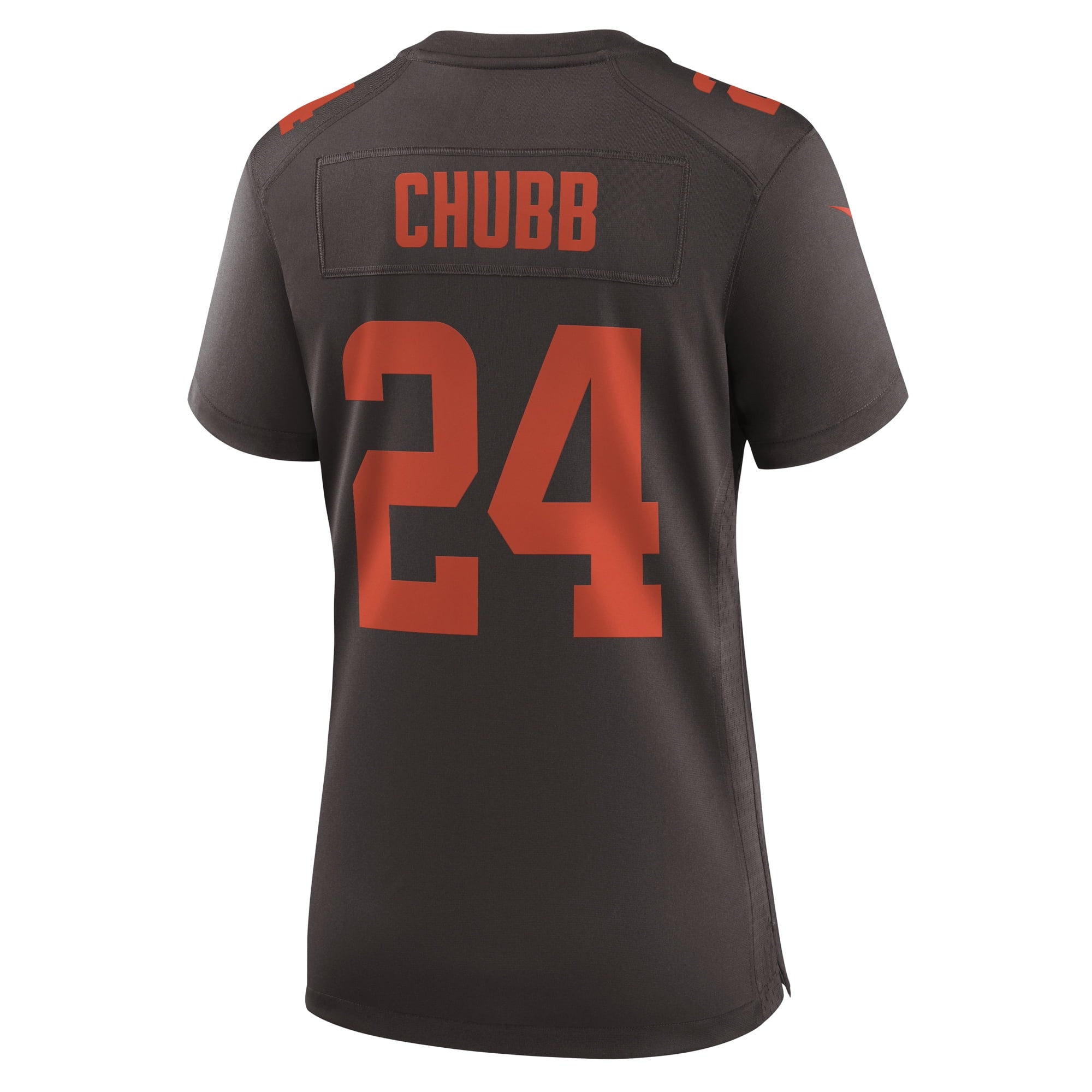 Women's Nike Nick Chubb Brown Cleveland Browns Alternate Game Jersey - vstockx