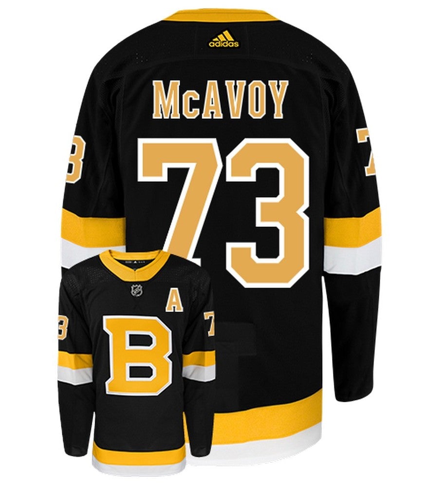 Charlie McAvoy Boston Bruins Adidas Primegreen Authentic NHL Hockey Jersey - vstockx