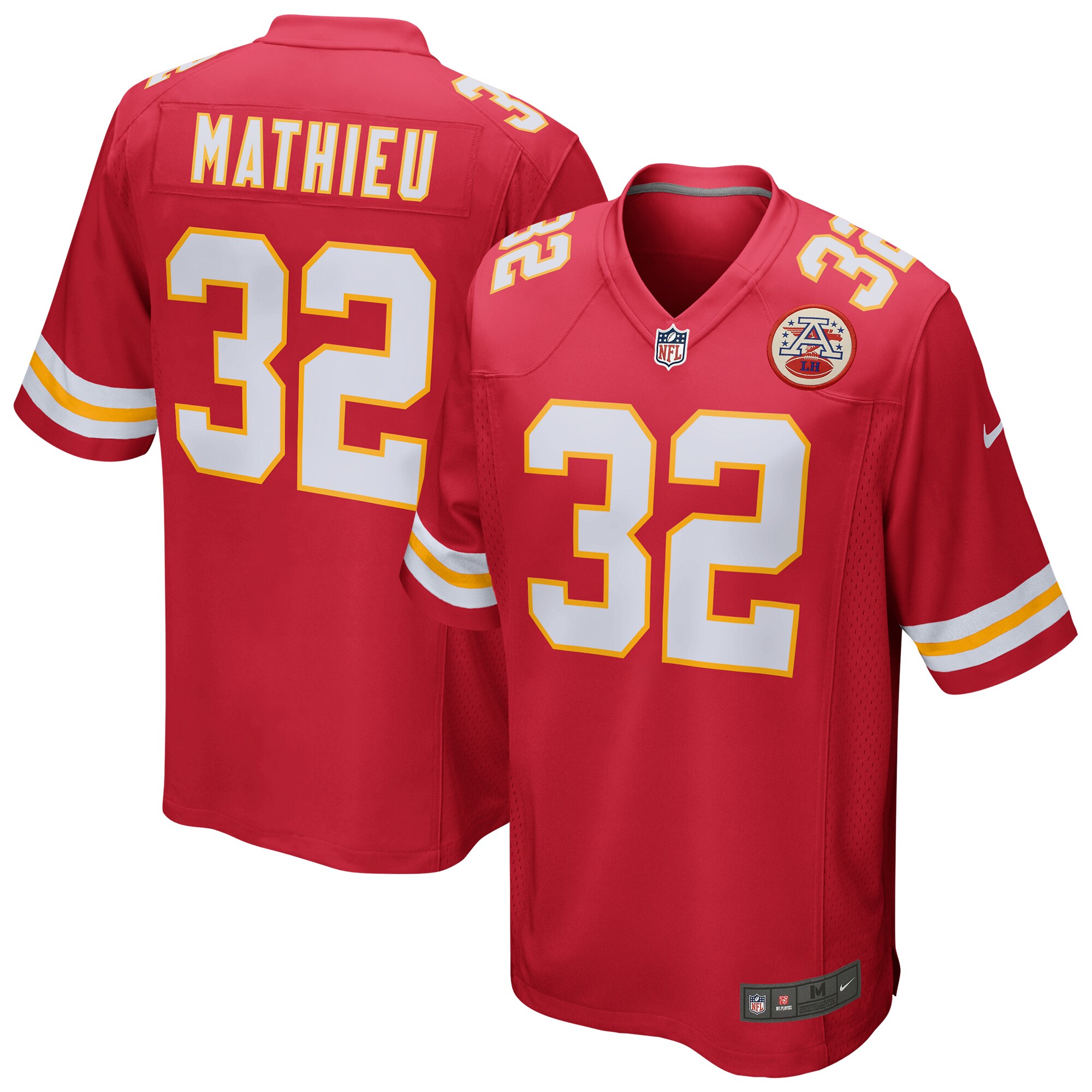 Tyrann Mathieu Kansas City Chiefs Nike Game Jersey - Red - vstockx