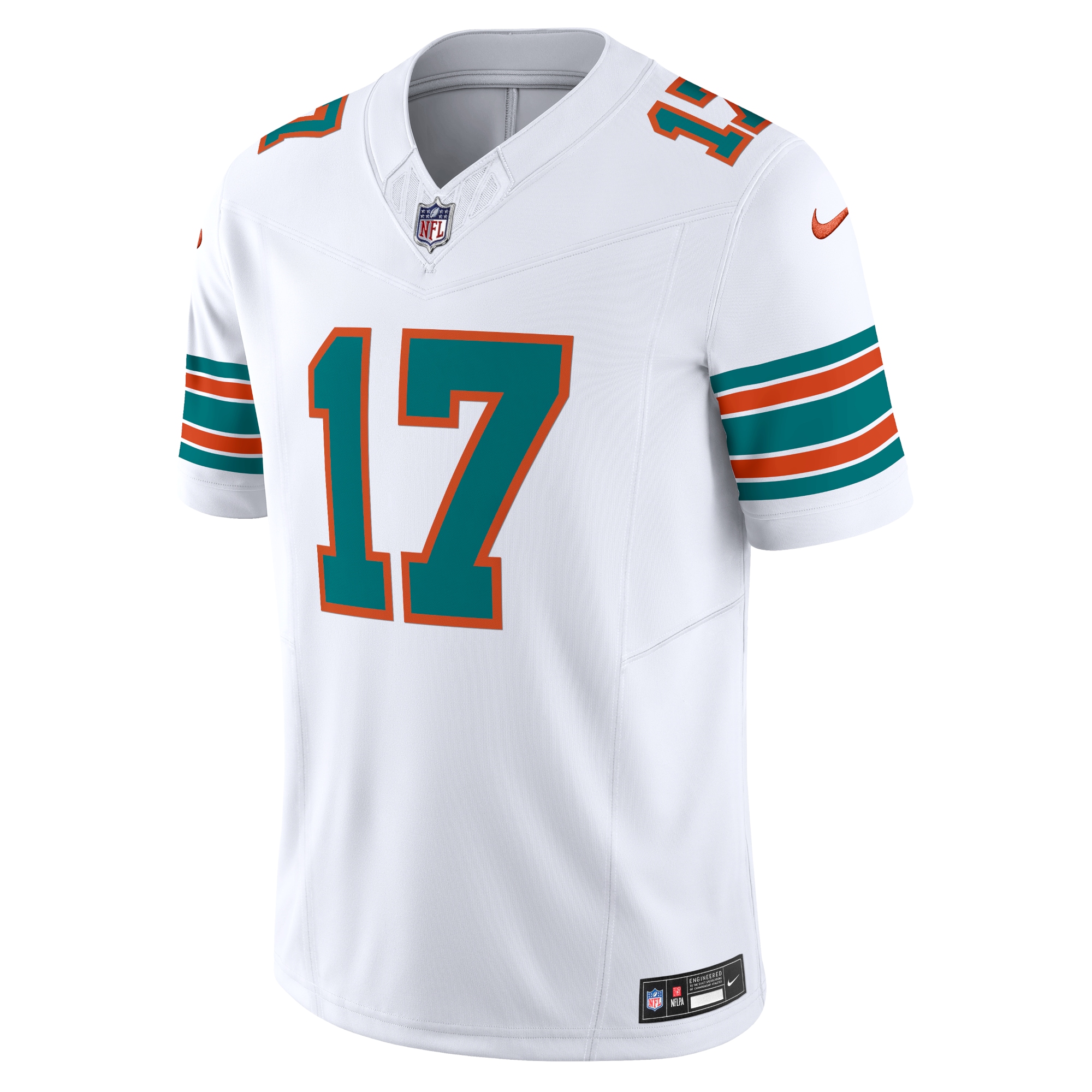 Jaylen Waddle Miami Dolphins Nike Vapor F.U.S.E. Limited Jersey - White - vstockx