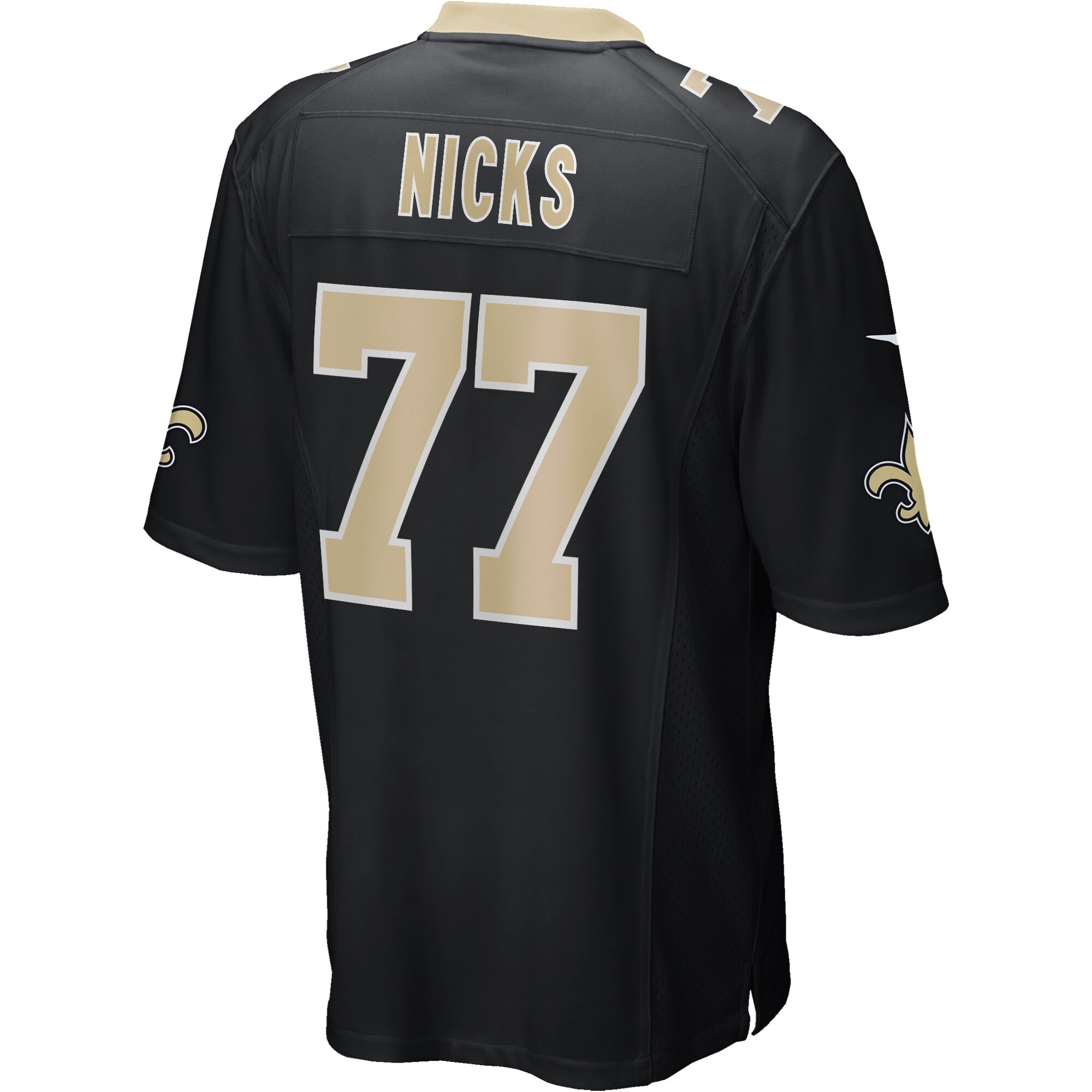 Carl Nicks New Orleans Saints Nike Game Retired Player Jersey - Black - vstockx