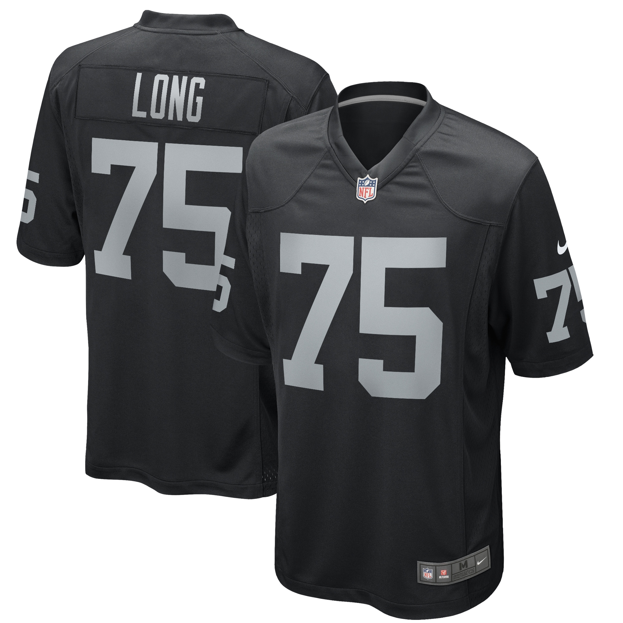 Howie Long Las Vegas Raiders Nike Game Retired Player Jersey - Black - vstockx