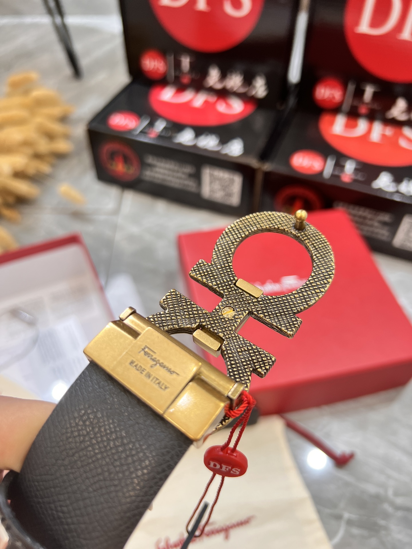 Streetwear Belt Ferragamo 319918 size:3.5cm - vstockx