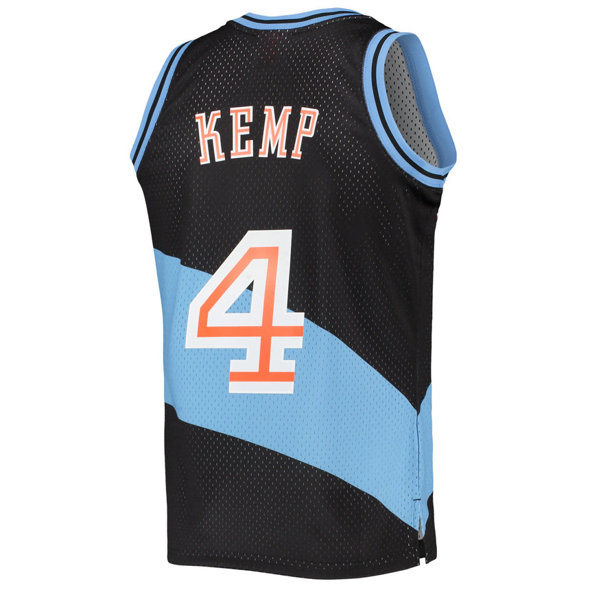 Men's Cleveland Cavaliers Shawn Kemp Mitchell & Ness Black 1997-98 Hardwood Classics Swingman Jersey - vstockx