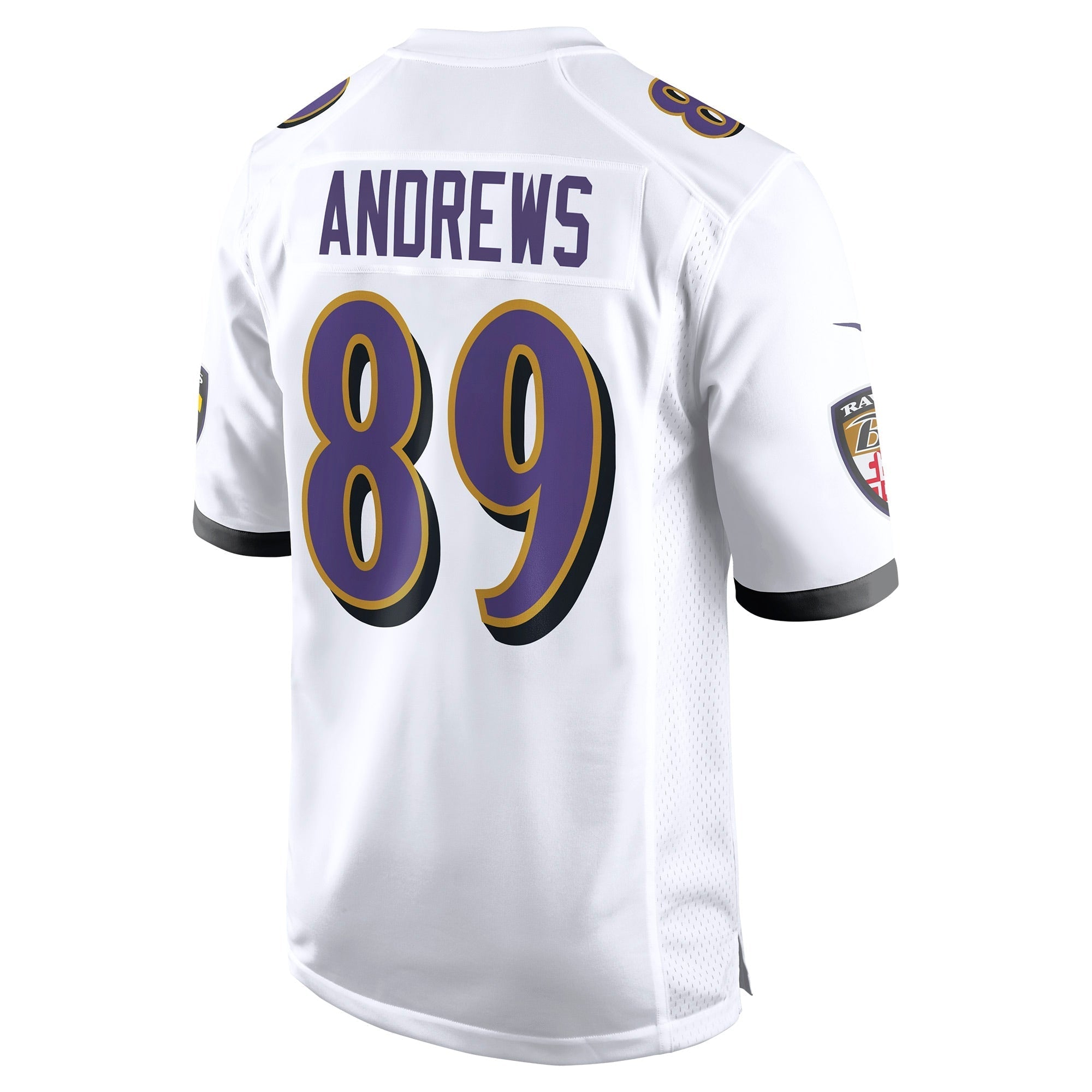 Men's Nike Mark Andrews White Baltimore Ravens Game Jersey - vstockx