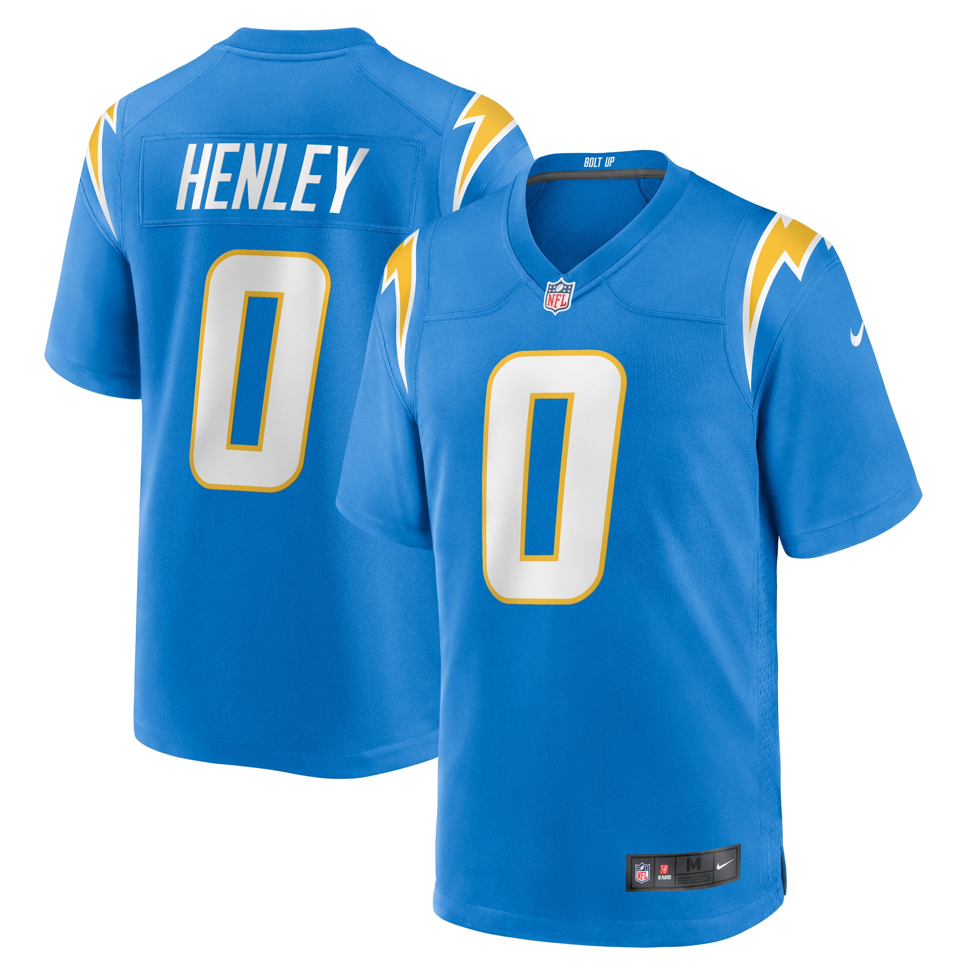 Daiyan Henley Los Angeles Chargers Nike Team Game Jersey - Powder Blue - vstockx