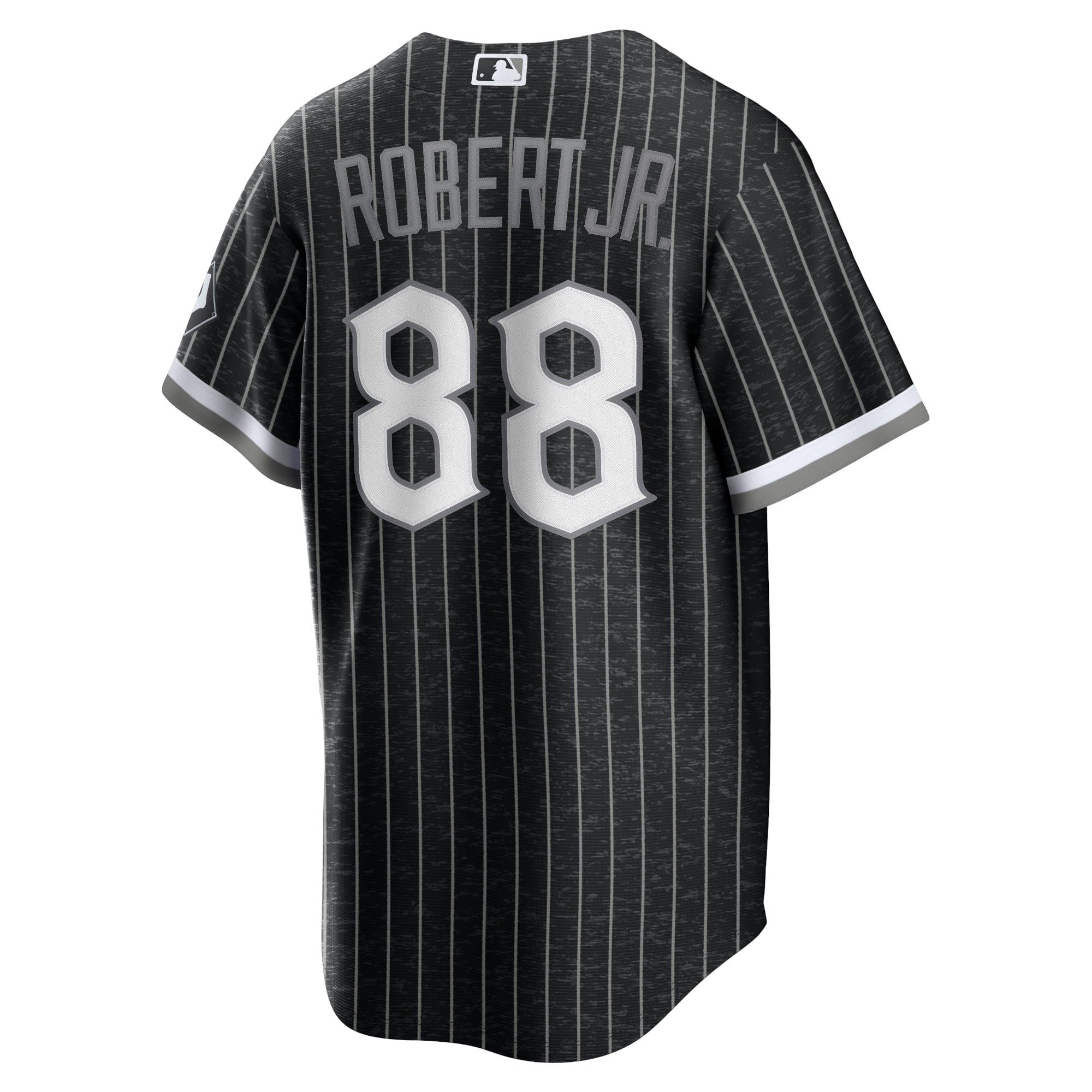 Men's Nike Luis Robert Black Chicago White Sox City Connect Replica Player Jersey - vstockx