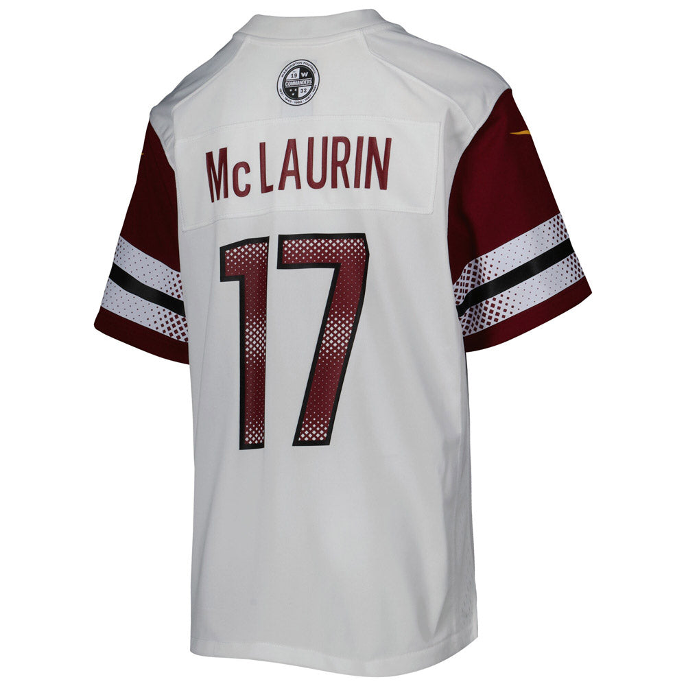 Youth Washington Commanders Terry McLaurin Game Jersey White - vstockx