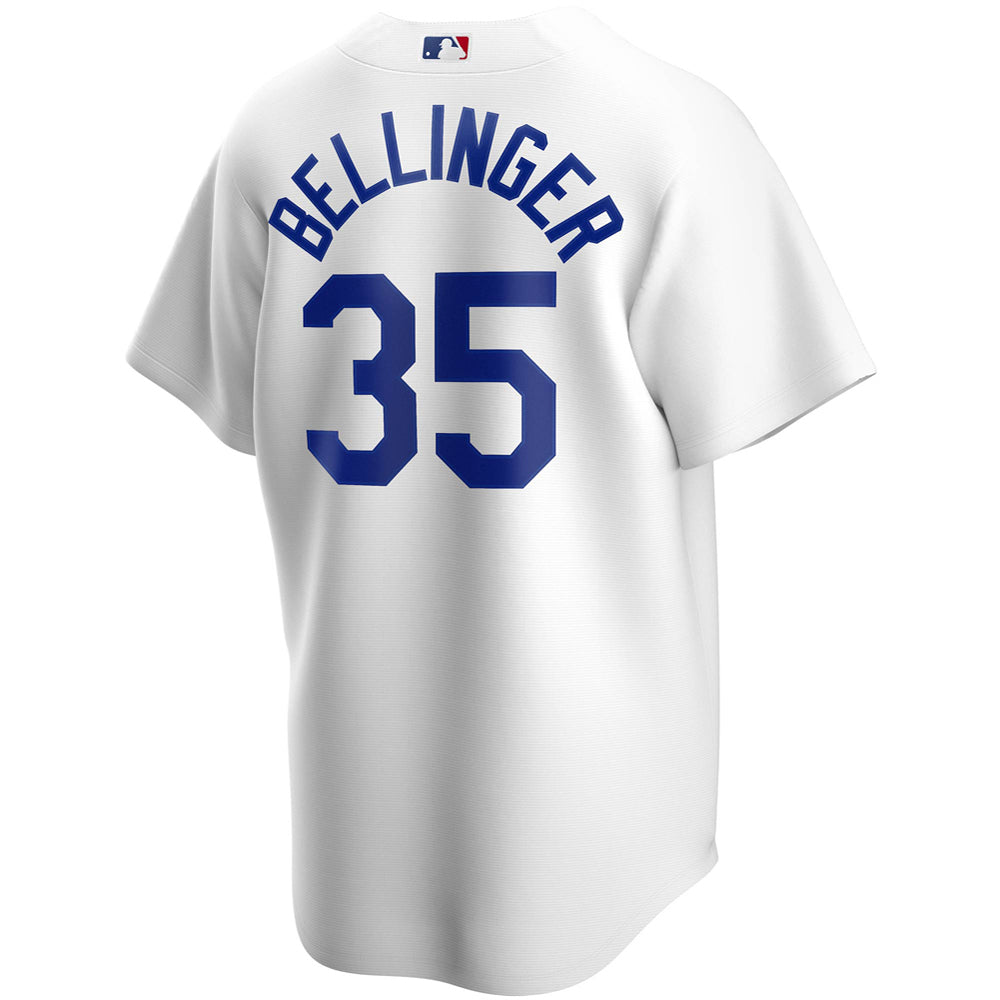 Youth Los Angeles Dodgers Cody Bellinger Home Player Jersey - White - vstockx