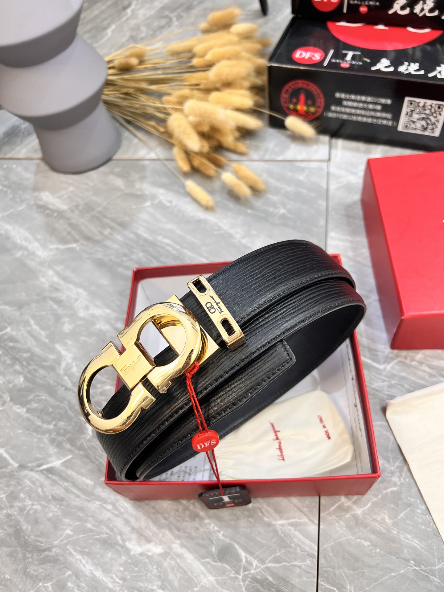 Streetwear Belt Ferragamo 319929 size:3.5cm - vstockx