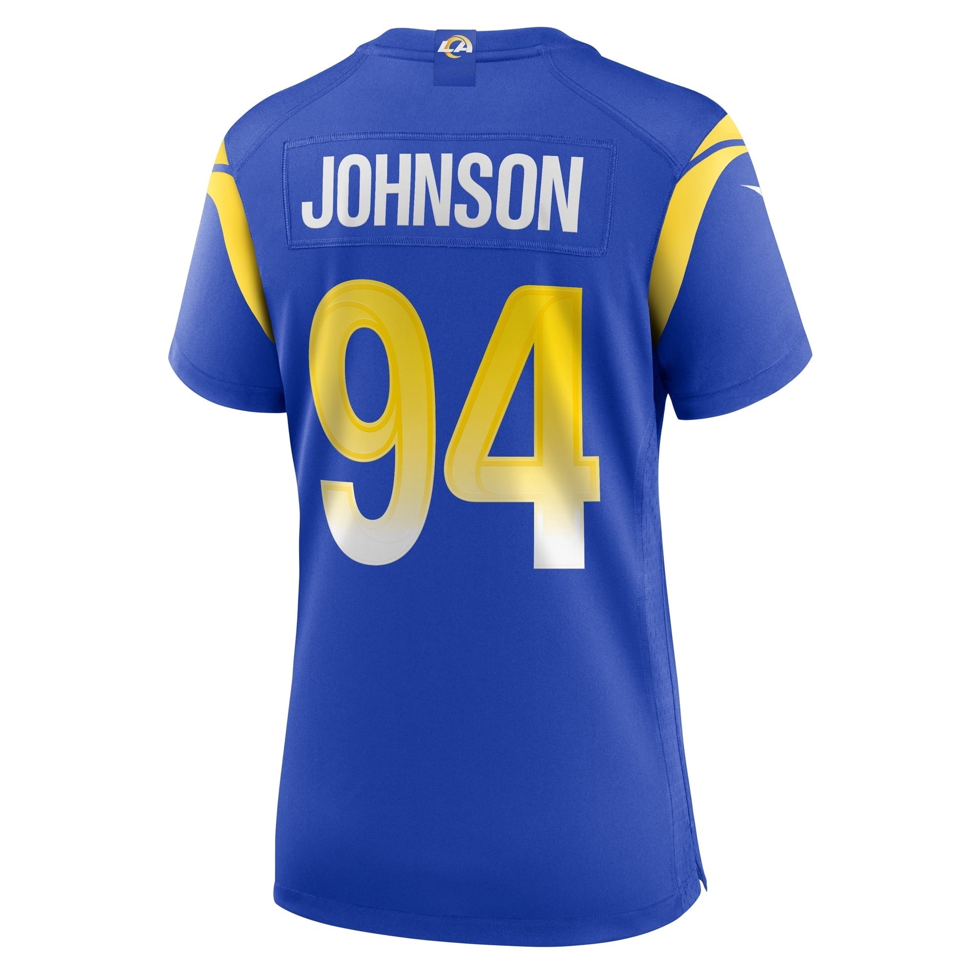 Women's Nike Desjuan Johnson Royal Los Angeles Rams Home Game Jersey - vstockx