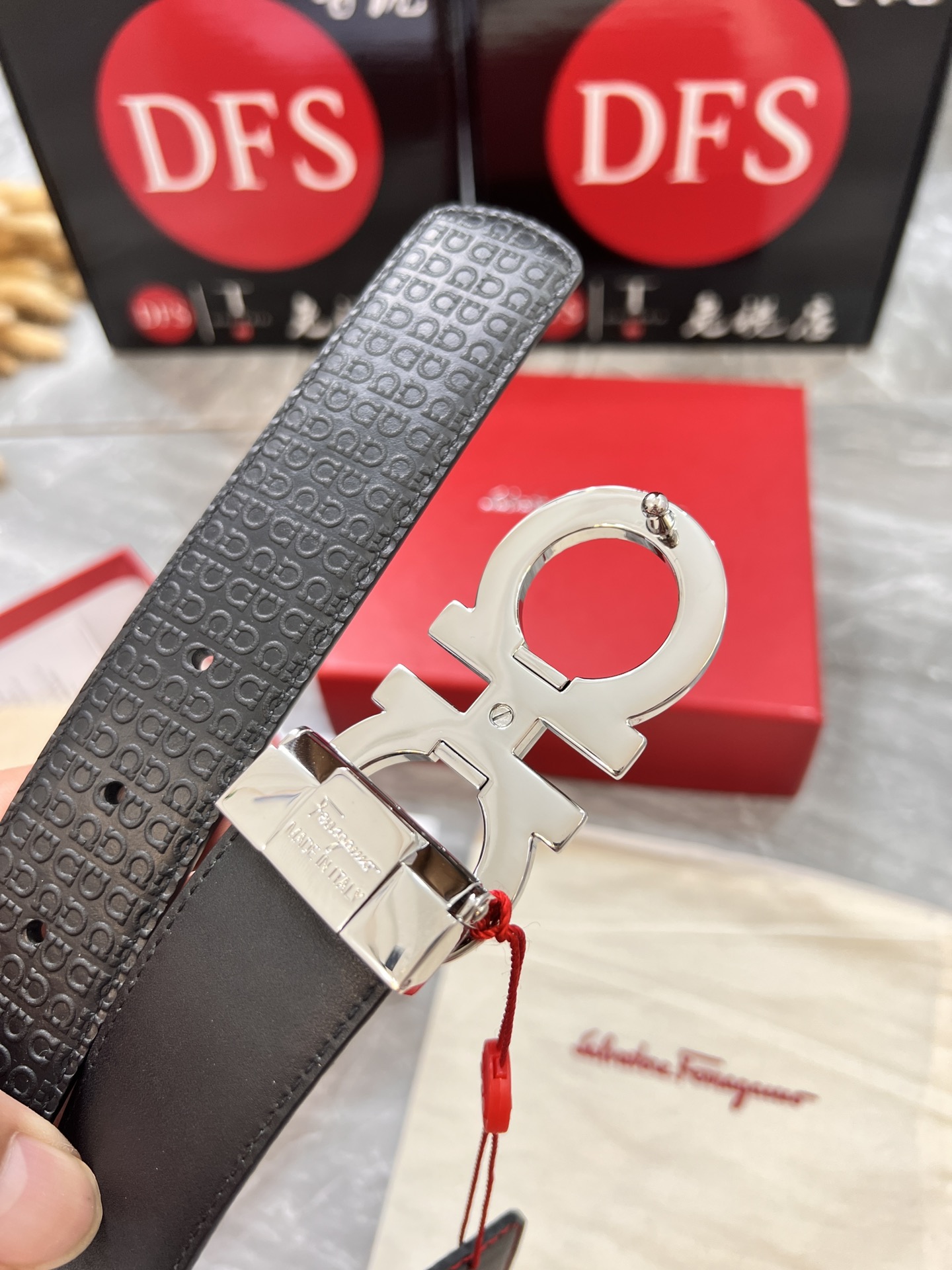 Streetwear Belt Ferragamo 319858 size:3.5cm - vstockx