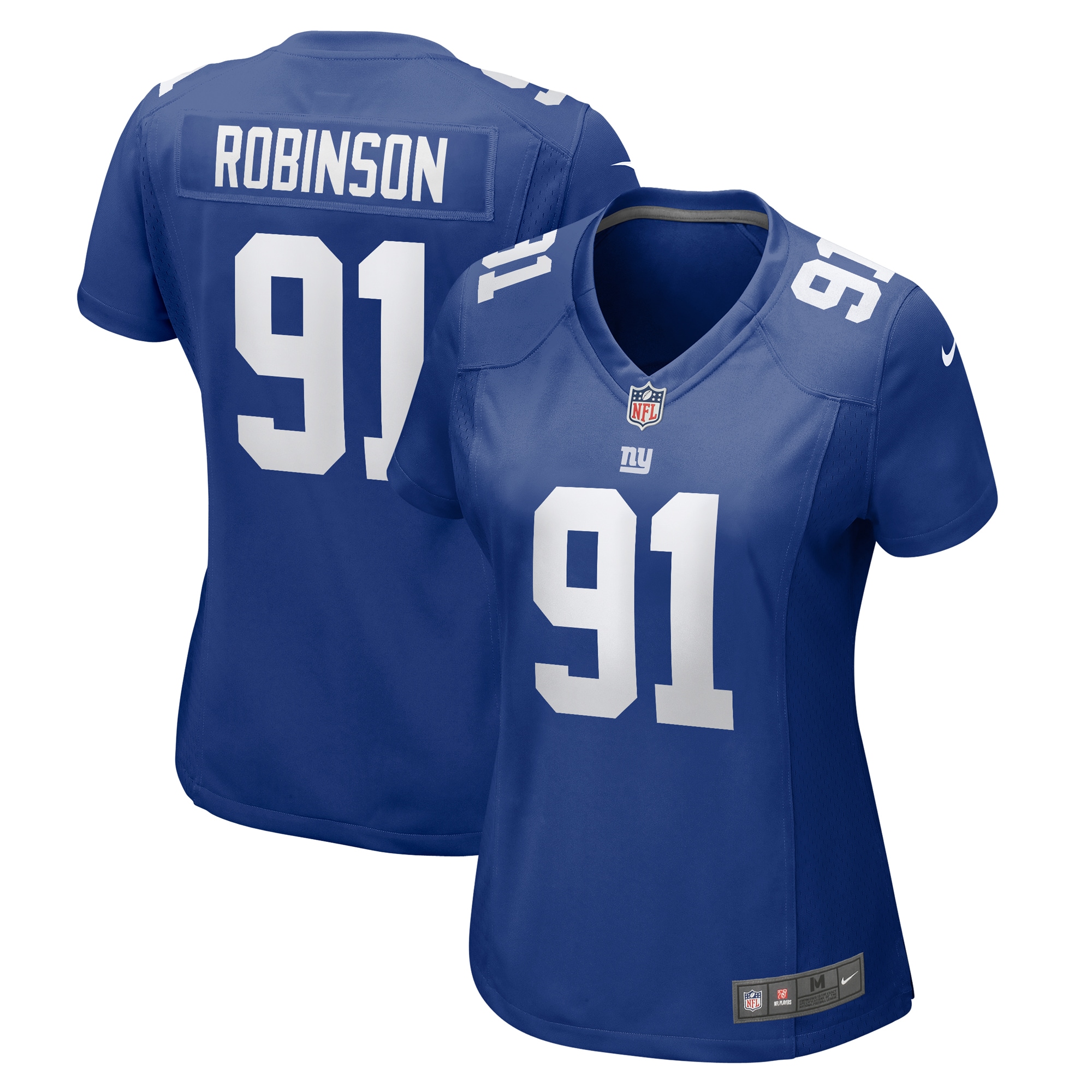 A'Shawn Robinson New York Giants Nike Women's Team Game Jersey - Royal - vstockx