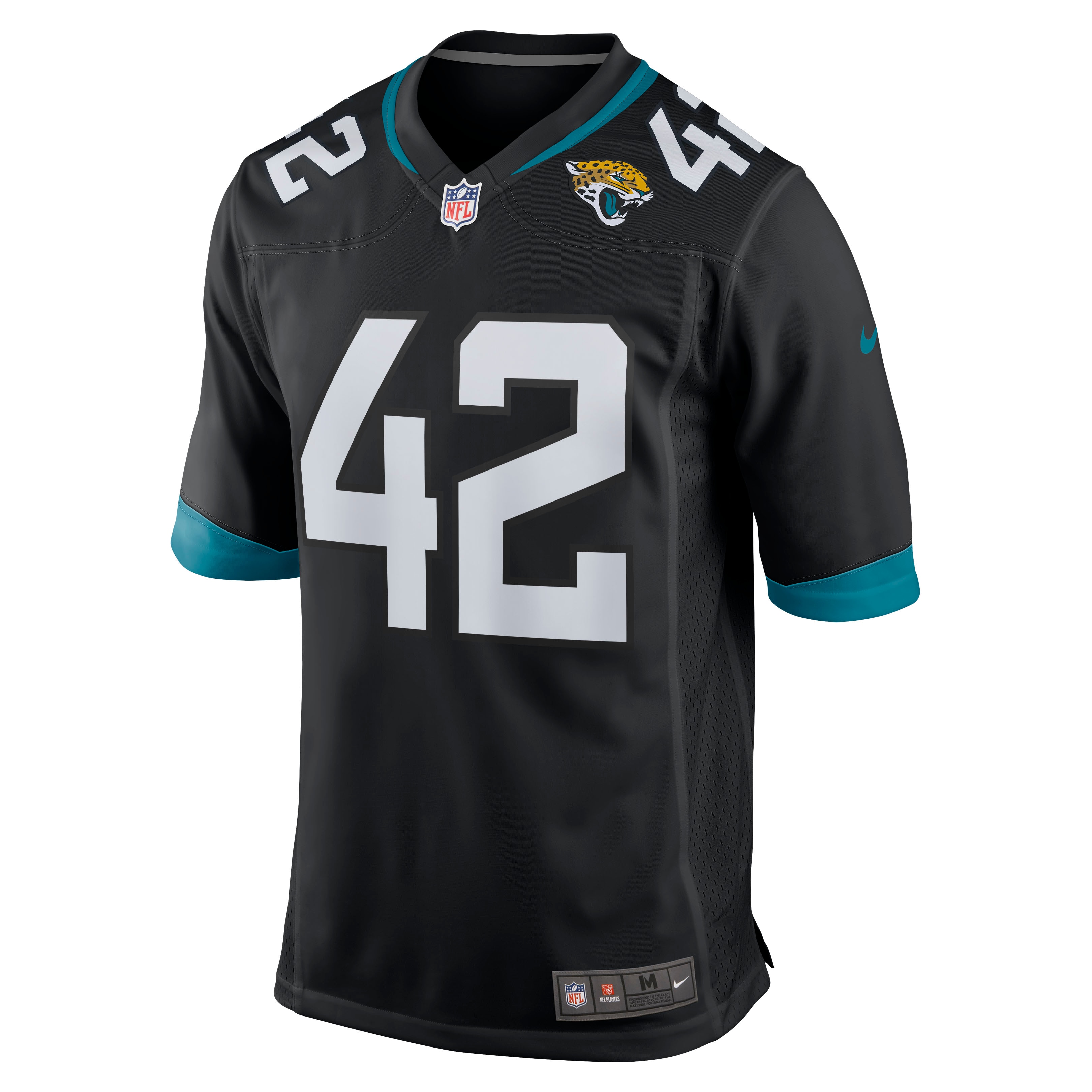 Andrew Wingard Jacksonville Jaguars Nike Game Jersey - Black - vstockx