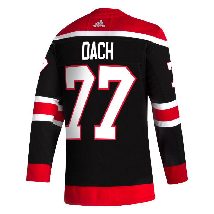 Men's Chicago Blackhawks Kirby Dach adidas Black Reverse Retro Premium Twill Authentic Team Jersey - vstockx