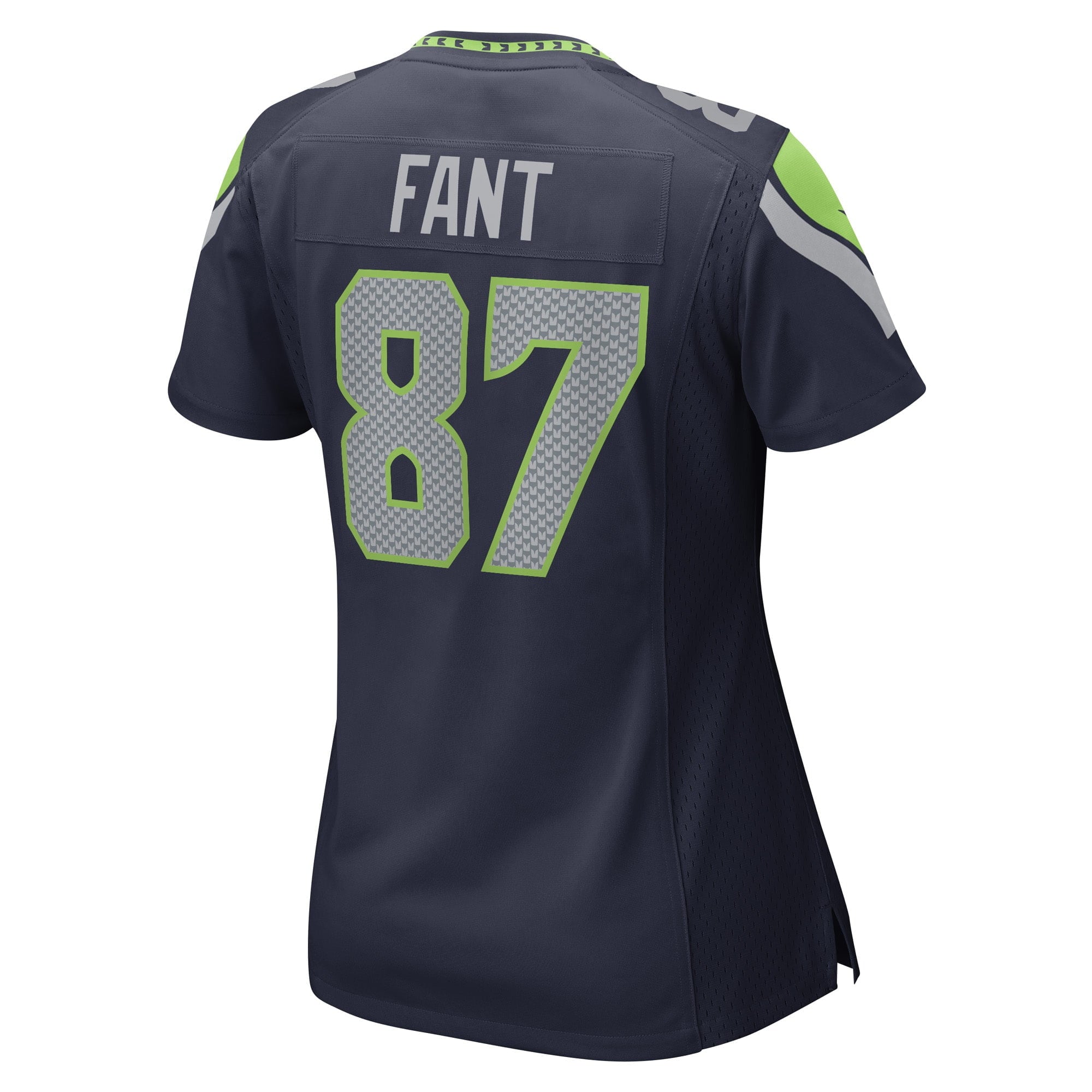 Women's Nike Noah Fant College Navy Seattle Seahawks Game Player Jersey - vstockx