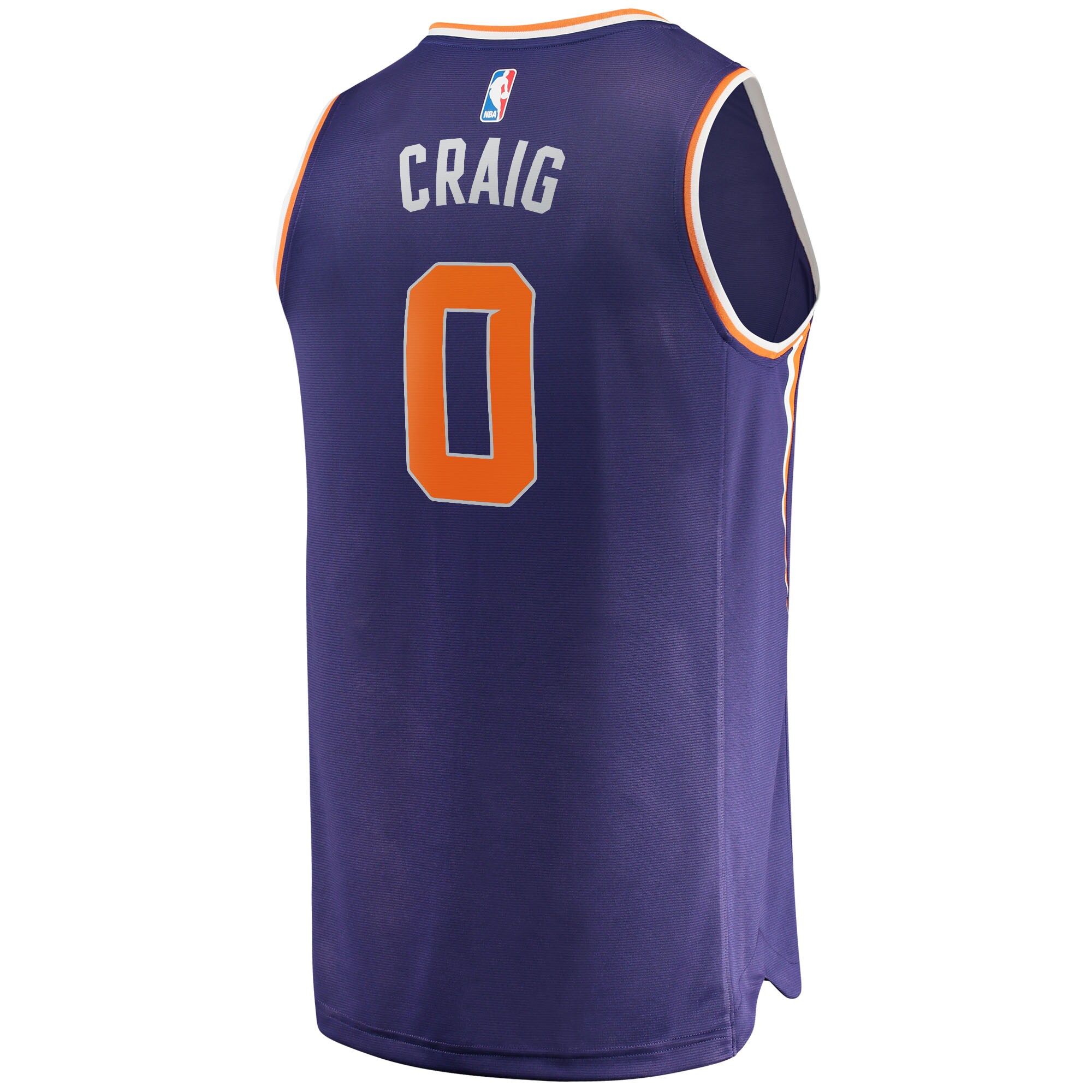 Torrey Craig Phoenix Suns Fanatics Branded 2021/22 Fast Break Replica Jersey - Icon Edition - Purple - vstockx