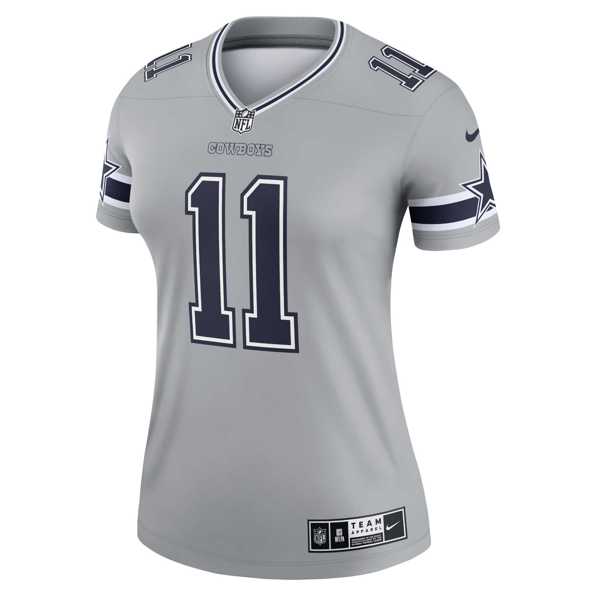 Micah Parsons Dallas Cowboys Nike Women's Inverted Legend Jersey - Silver - vstockx