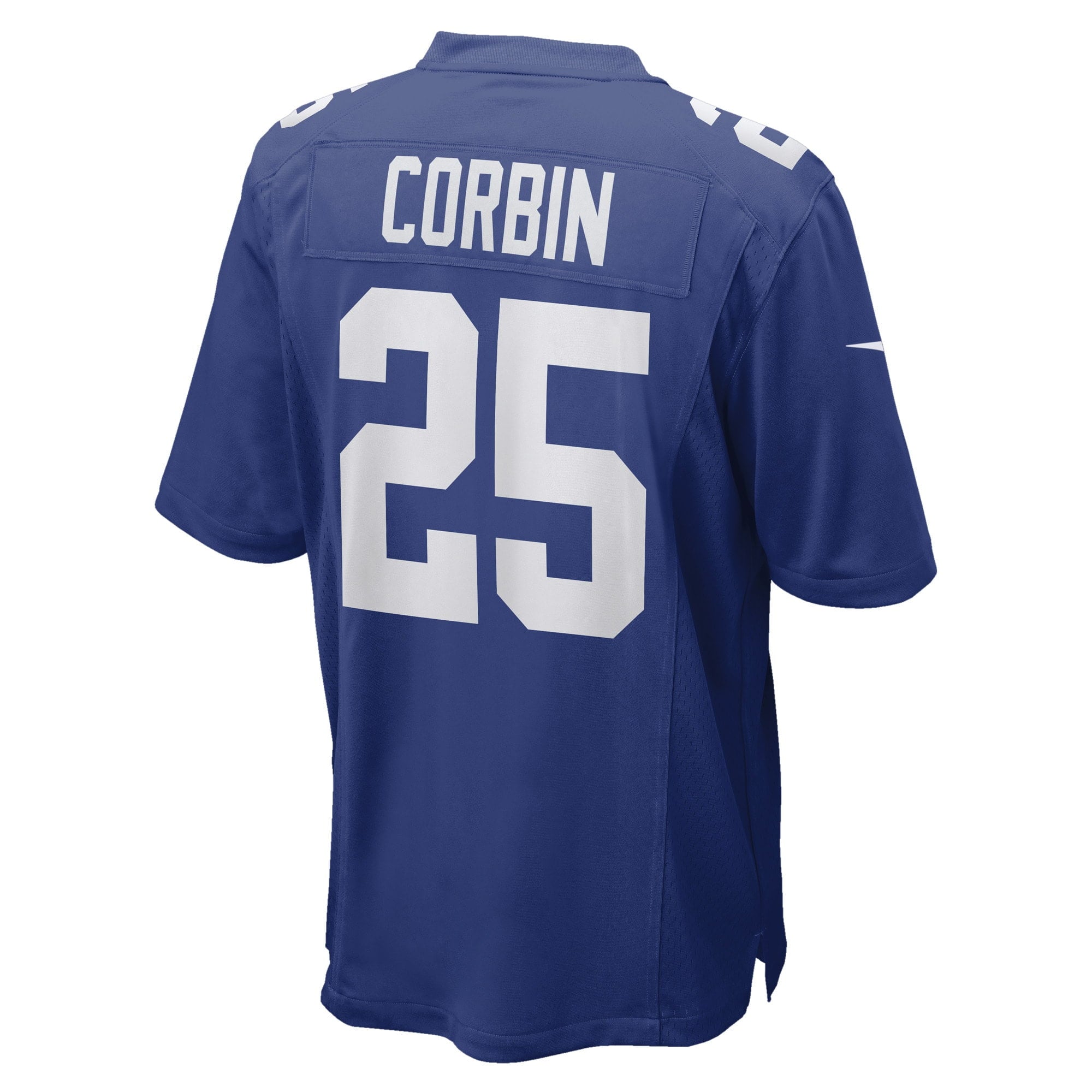 Men's Nike Jashaun Corbin Royal New York Giants Game Player Jersey - vstockx
